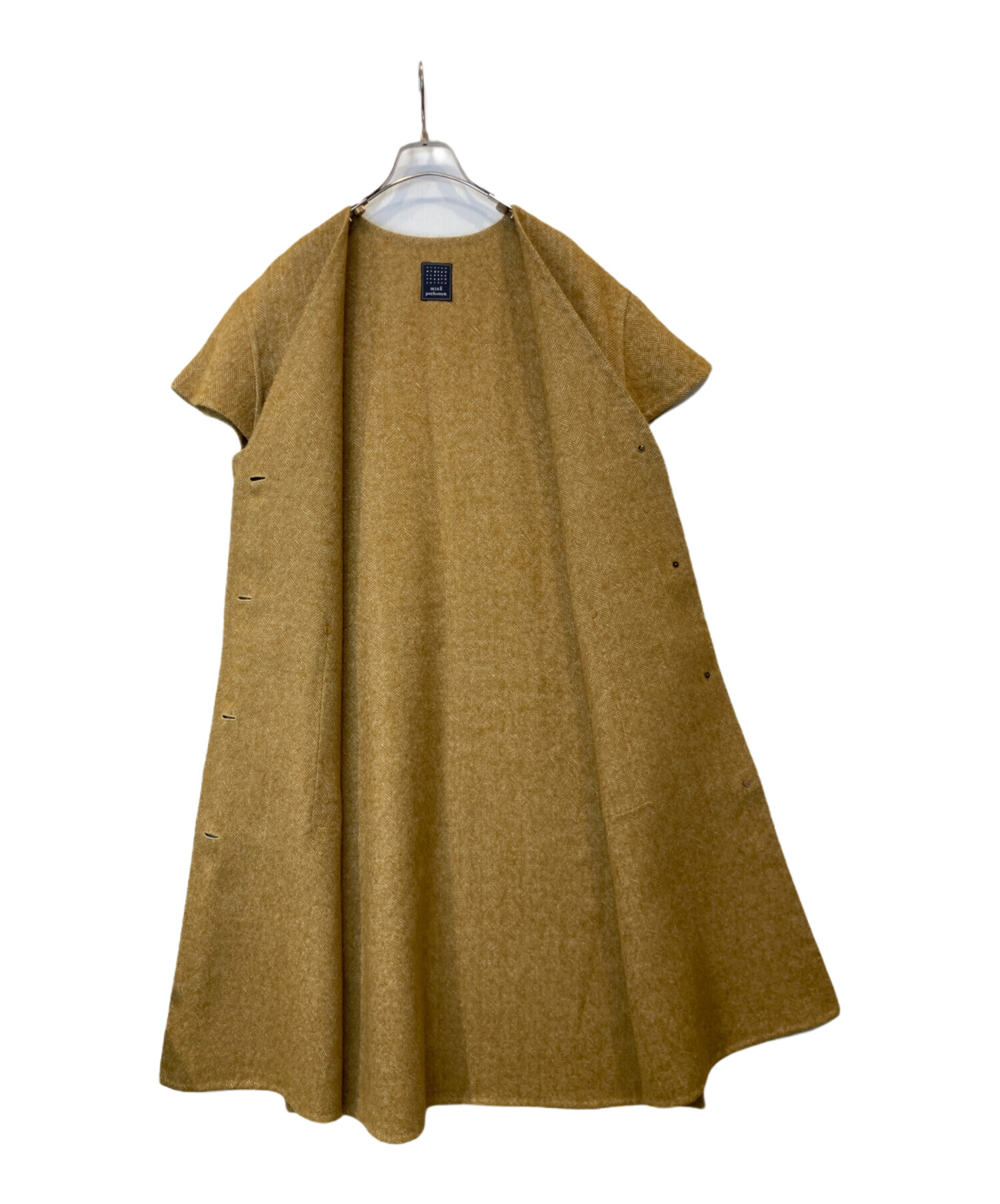 SC相模原 gol. パディングハーフコート 支給品 中古・古着通販】mina perhonen (ミナ ペルホネン) ハーフコート