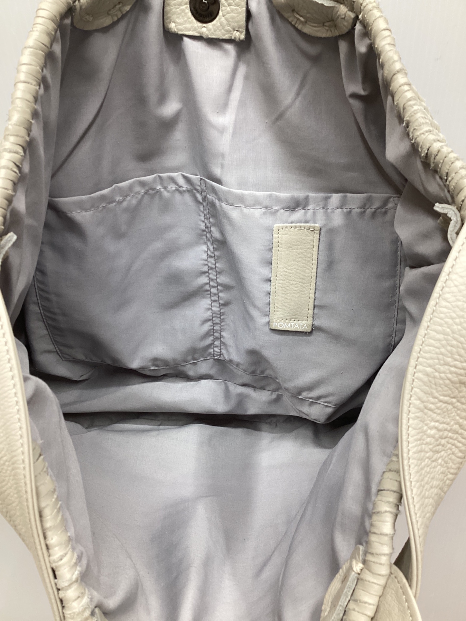 中古・古着通販】pomtata (ポンタタ) 2WAYメッシュレザートートバッグ