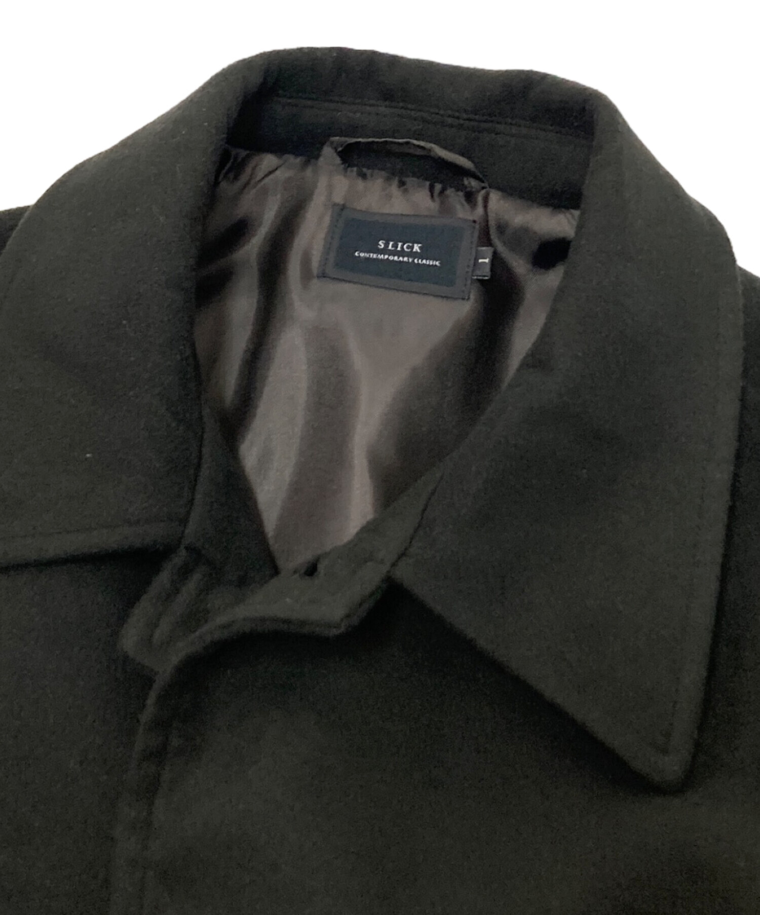 中古・古着通販】SLICK (スリック) フリースジャケット ブラック 