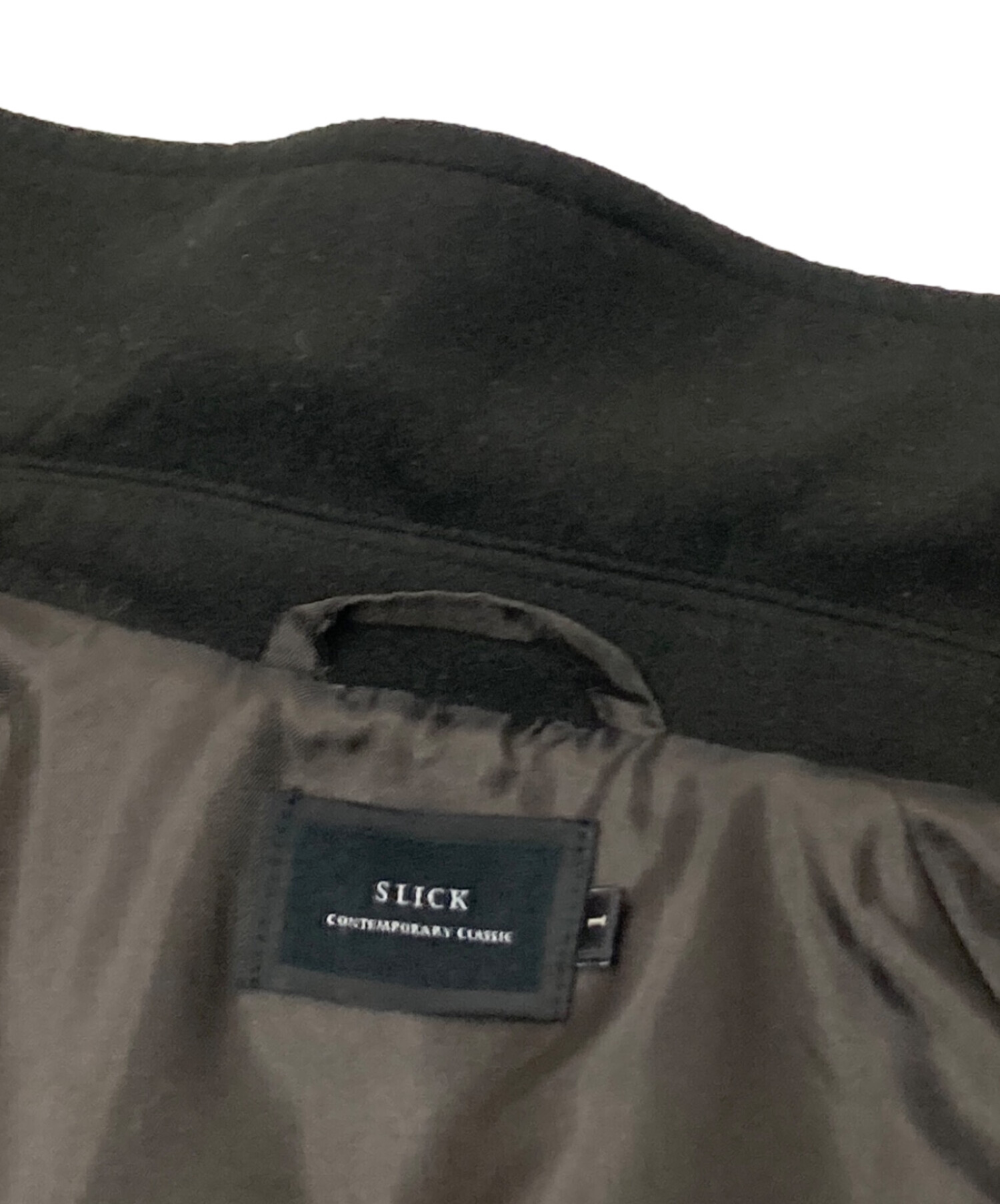 中古・古着通販】SLICK (スリック) フリースジャケット ブラック 