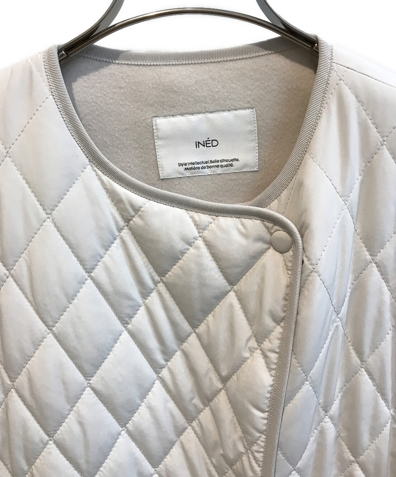 INED　コンビキルティングコート セール】 コンビキルティングコート （その他アウター）｜INED