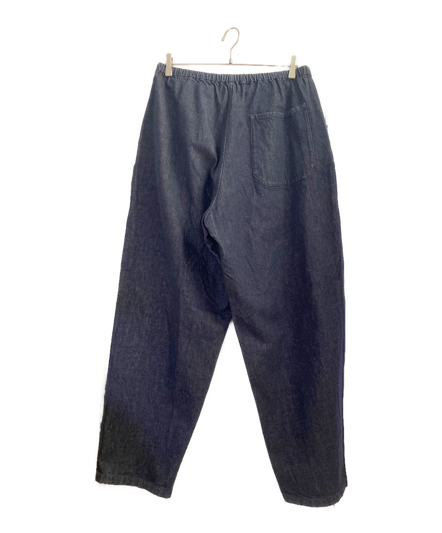 中古・古着通販】COMOLI (コモリ) ネイビーデニム テーパードパンツ