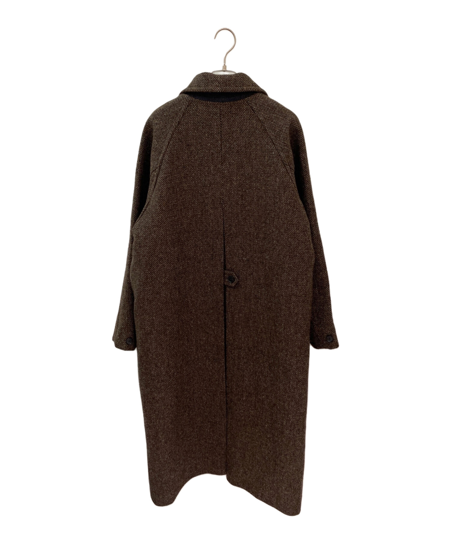 中古・古着通販】TODAYFUL (トゥデイフル) Mixwool Raglan Coat チョコ
