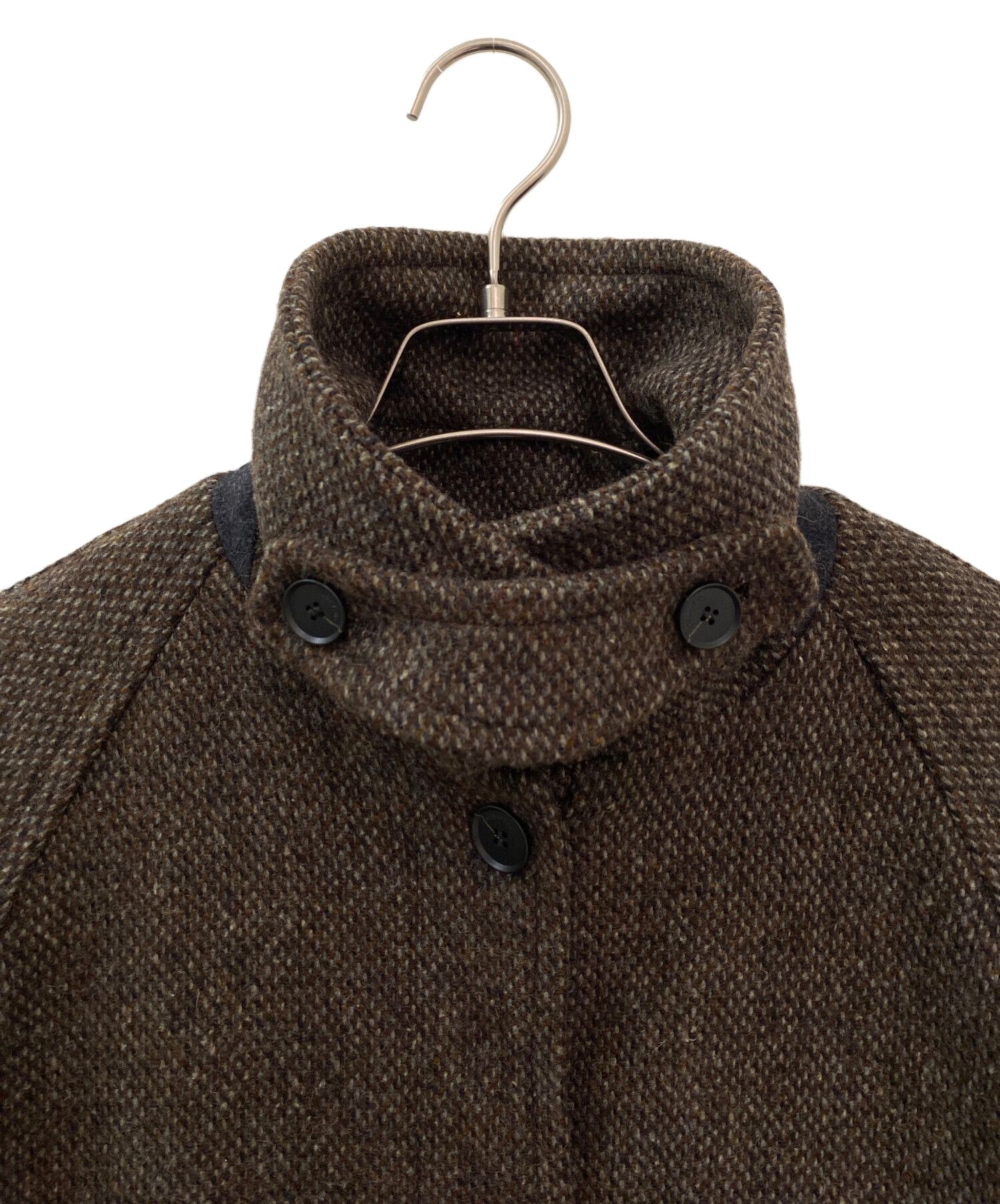 中古・古着通販】TODAYFUL (トゥデイフル) Mixwool Raglan Coat チョコ