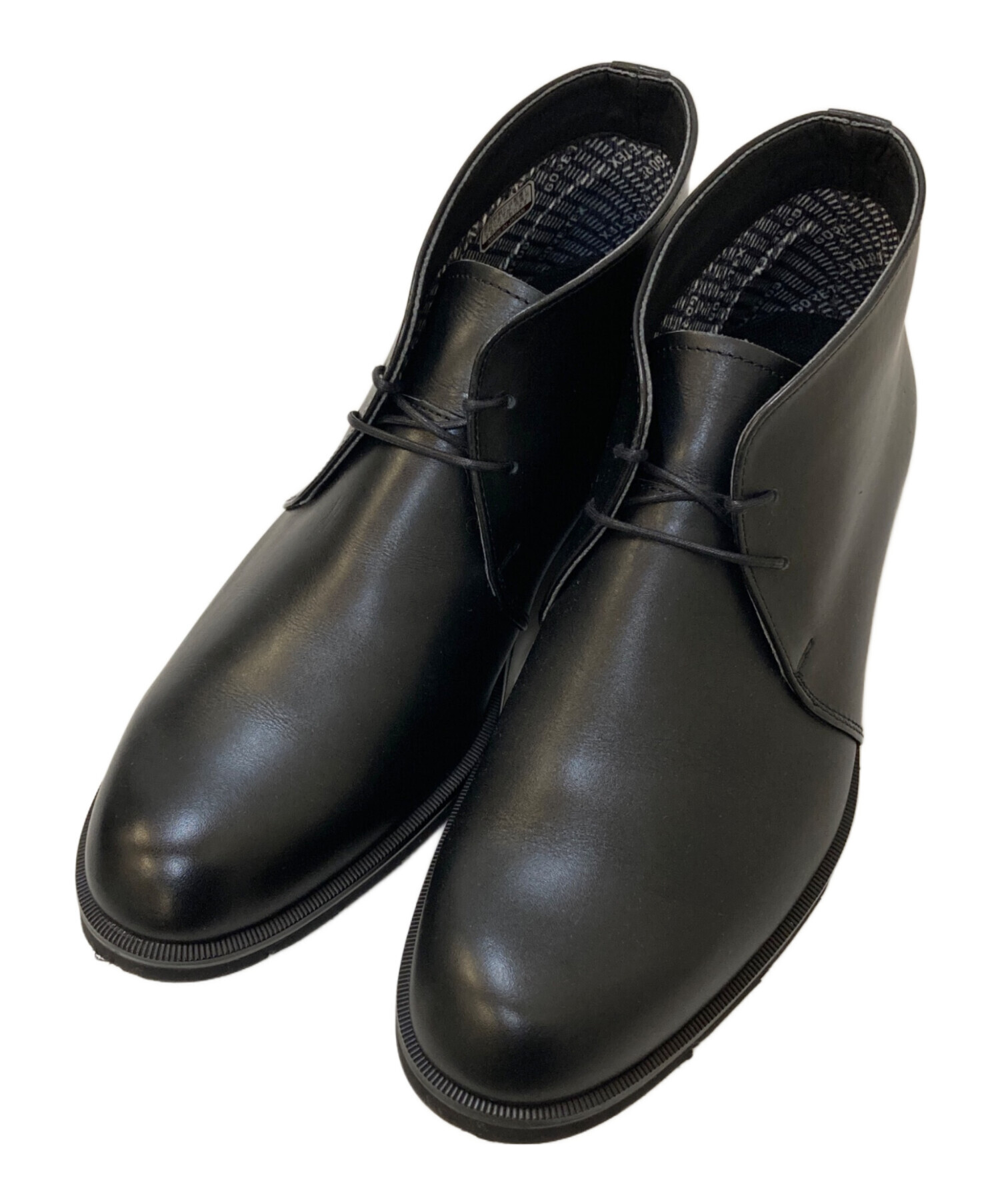 [美品]REGAL　メンズGORE-TEX　チャッカーブーツ(ブラック) 中古・古着通販】REGAL (リーガル) GORE-TEX チャッカブーツ ブラック