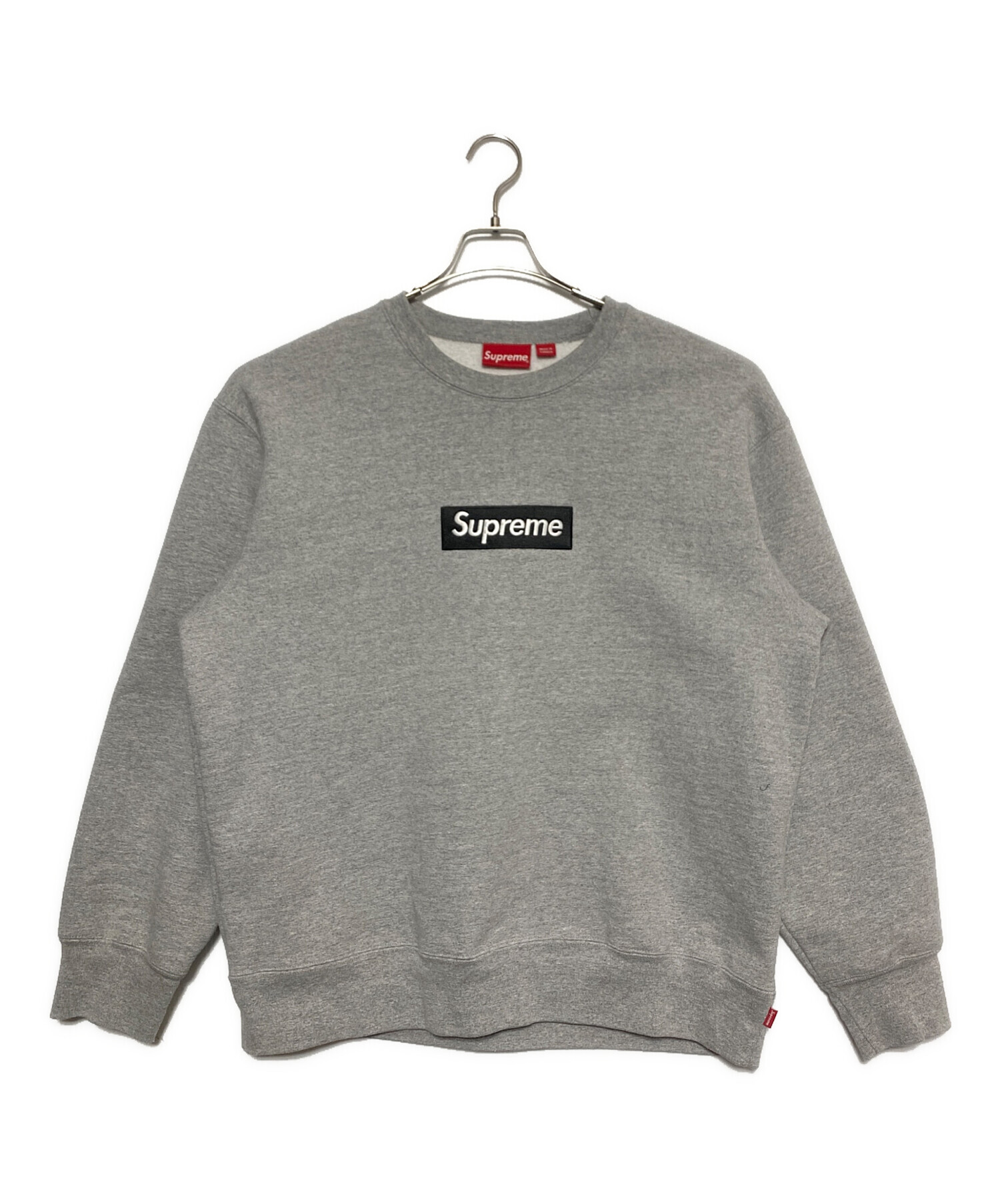 Supreme box logo 18FW crew neck 古着 Size L - Supreme Box Logo Crewneck FW18 Sweatshirt StockX Black