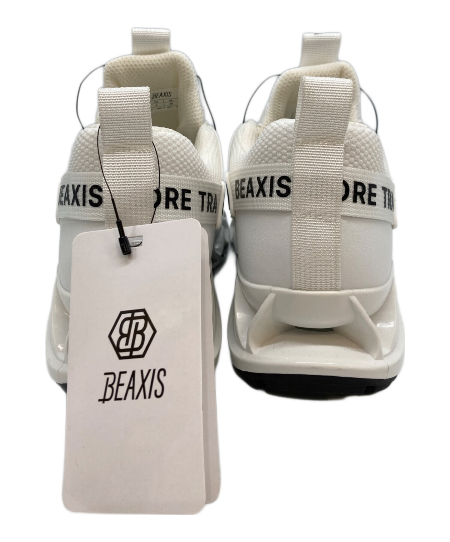 中古・古着通販】BEAXIS (ビーアクシス) スニーカー ホワイト サイズ