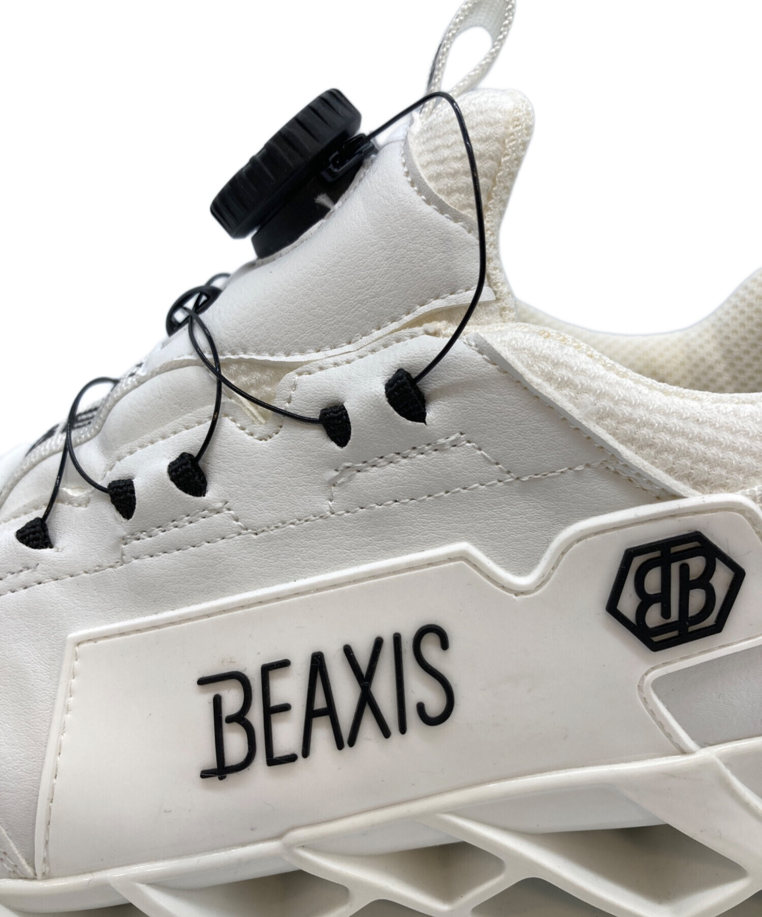 中古・古着通販】BEAXIS (ビーアクシス) スニーカー ホワイト サイズ