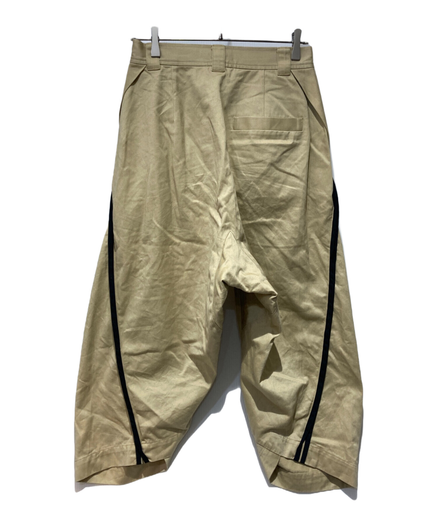 Vivienne Westwood MAN ストライプ リネン サルエルパンツ Vivienne Westwood - Vivienne Westwood MAN(ヴィヴィアンウエスト