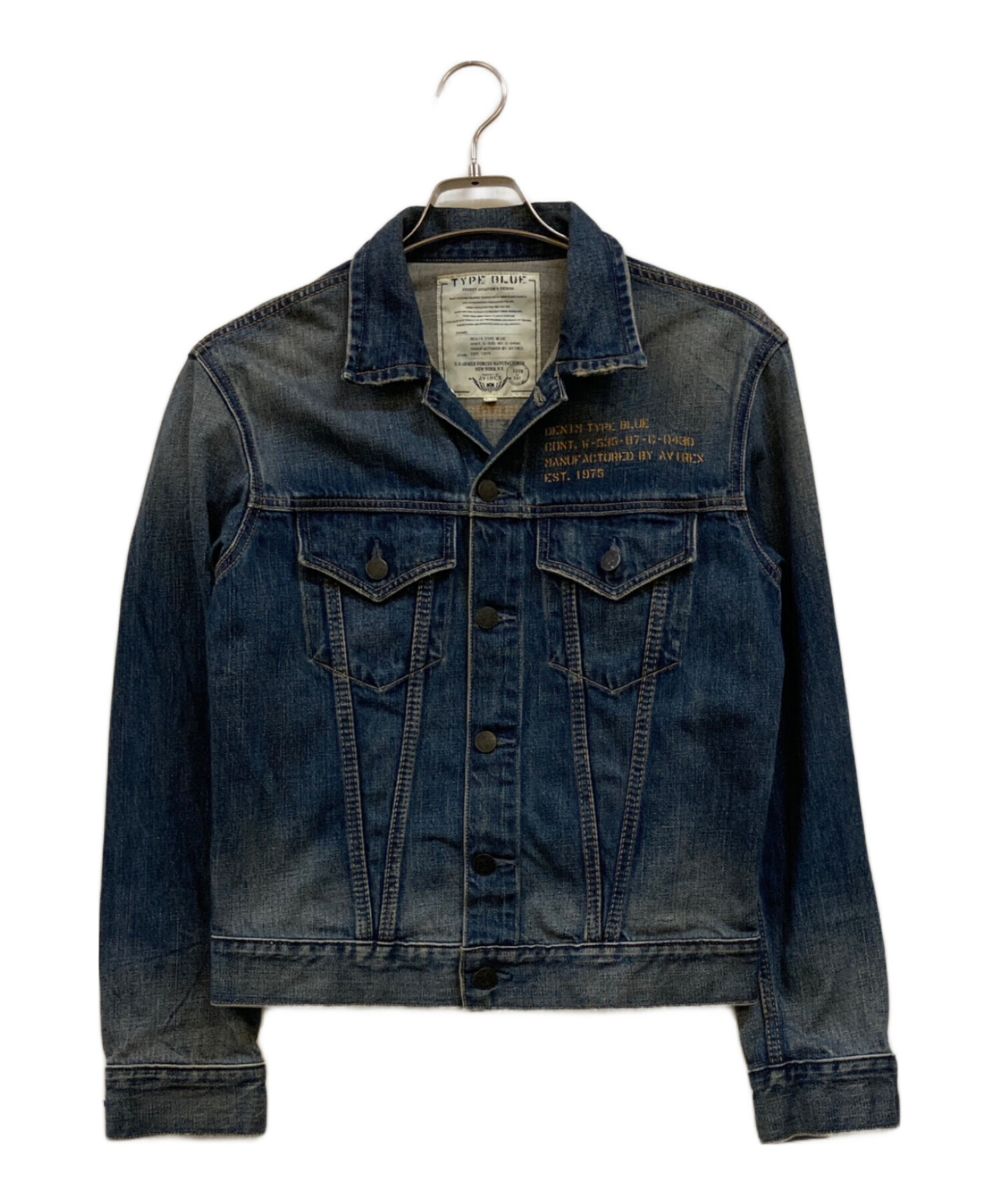 中古・古着通販】AVIREX (アヴィレックス) VINTAGE TYPE-BULE