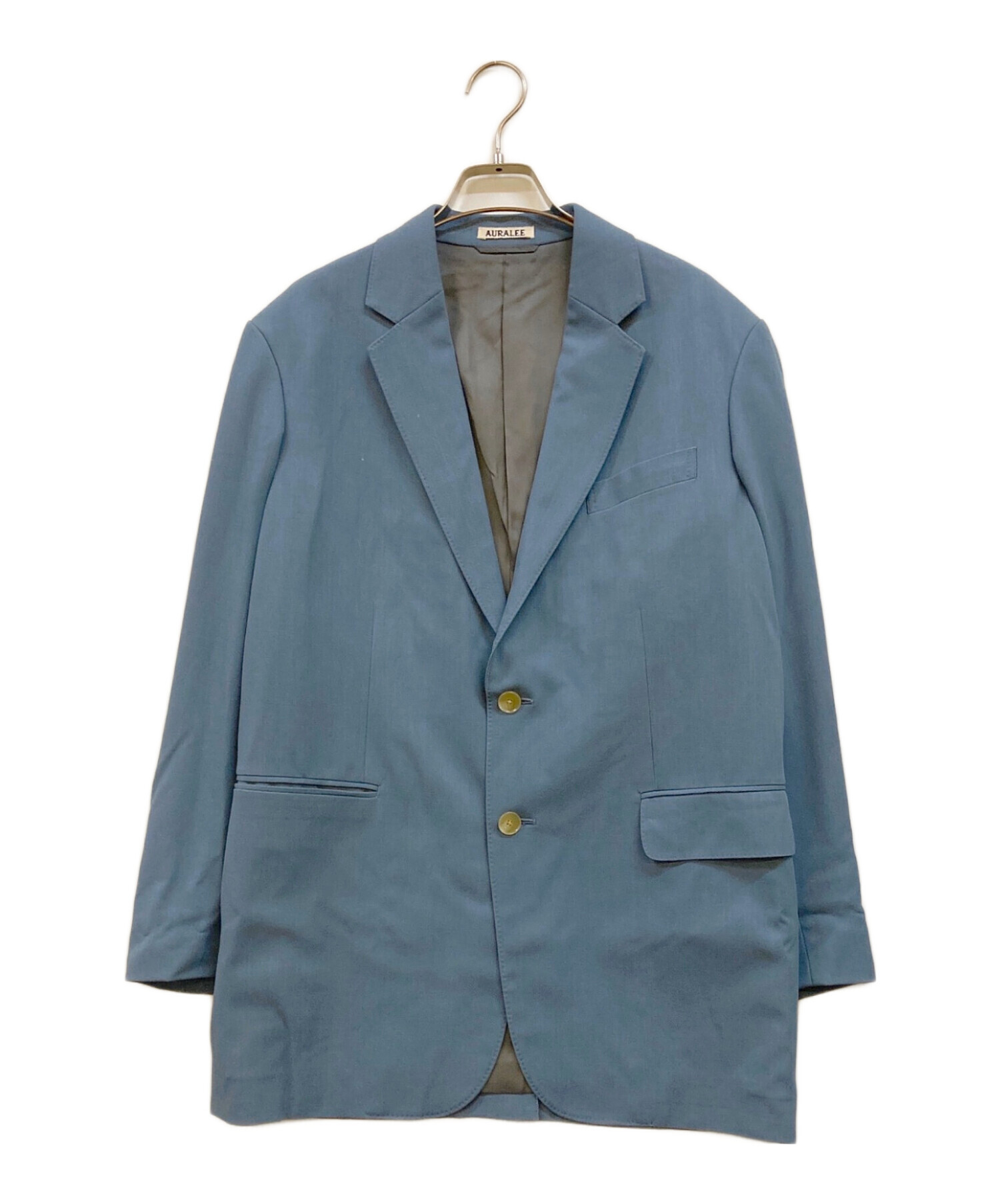 中古・古着通販】AURALEE (オーラリー) HARD TWIST WOOL DOBBY JACKET