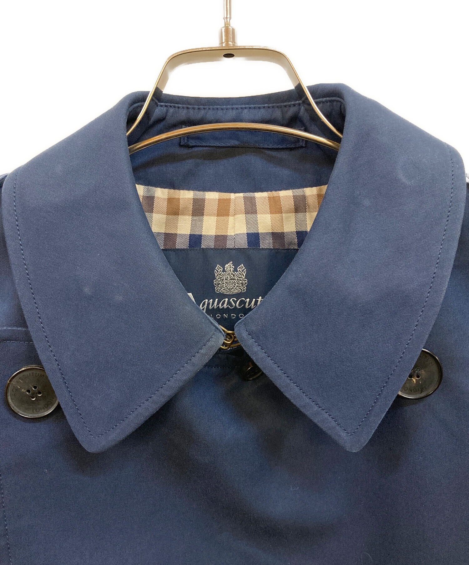 中古・古着通販】Aquascutum (アクアスキュータム) トレンチコート