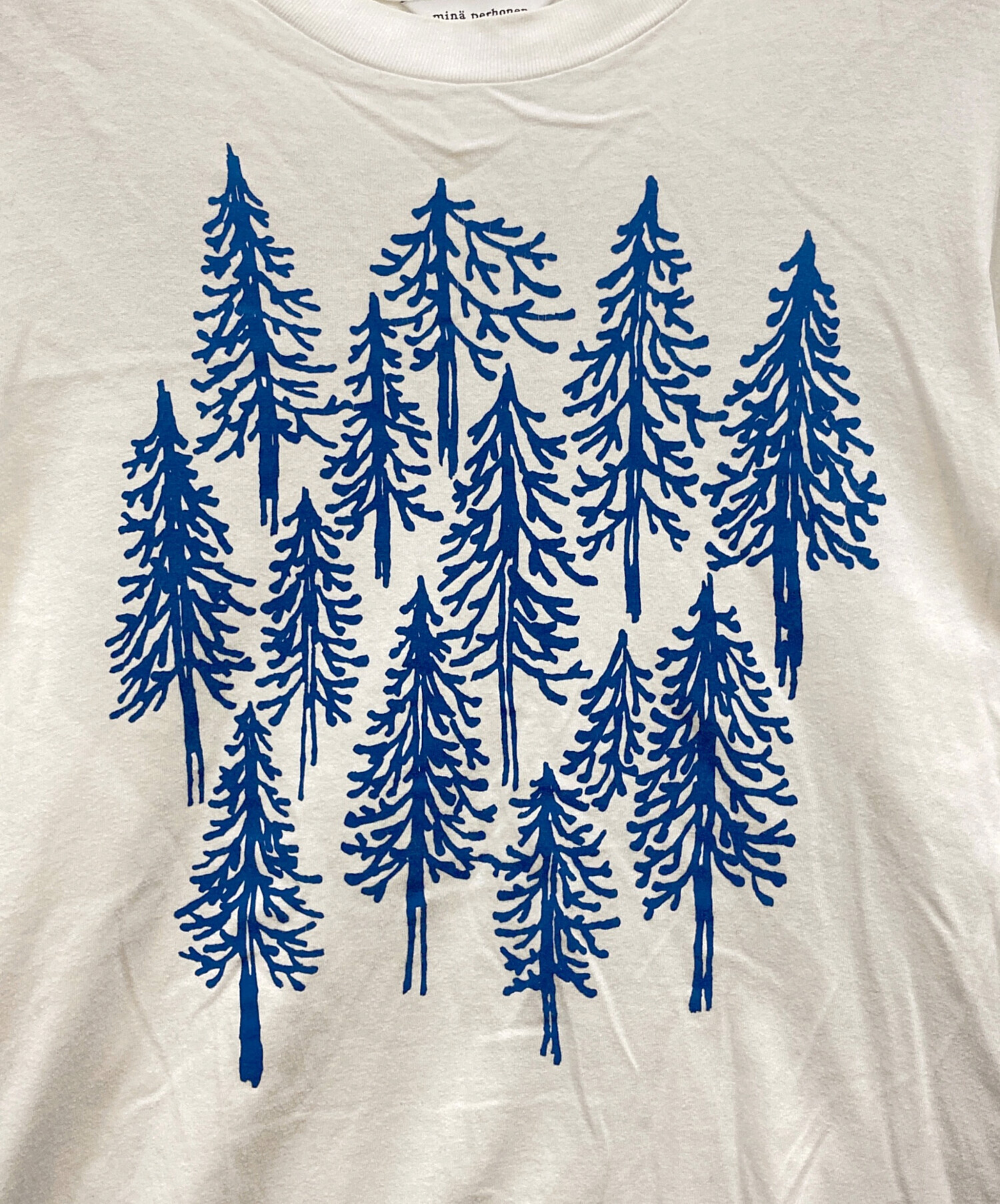 中古・古着通販】mina perhonen (ミナ ペルホネン) プリントTシャツ