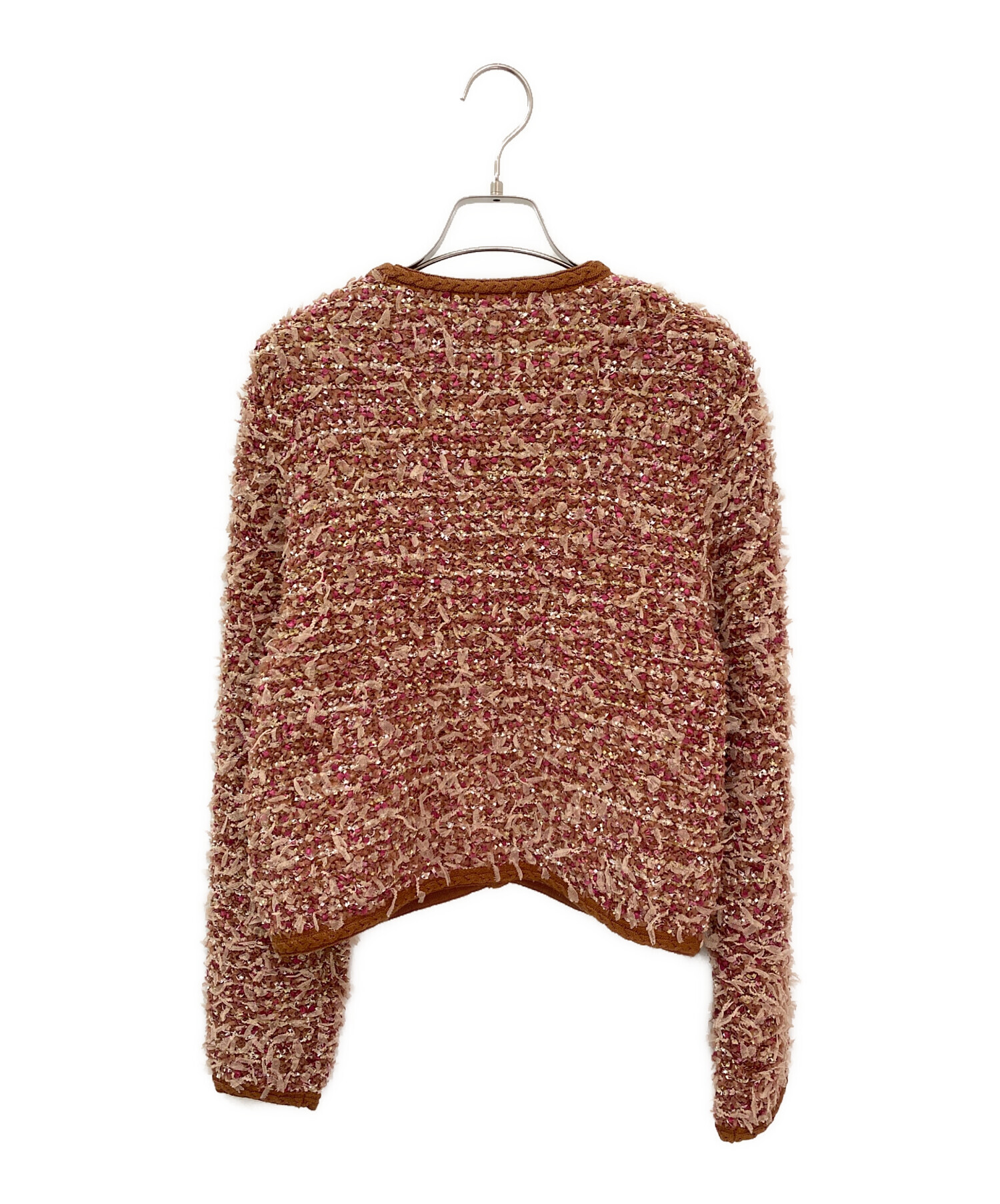 中古・古着通販】ANAYI (アナイ) メランジュツイード カーディガン