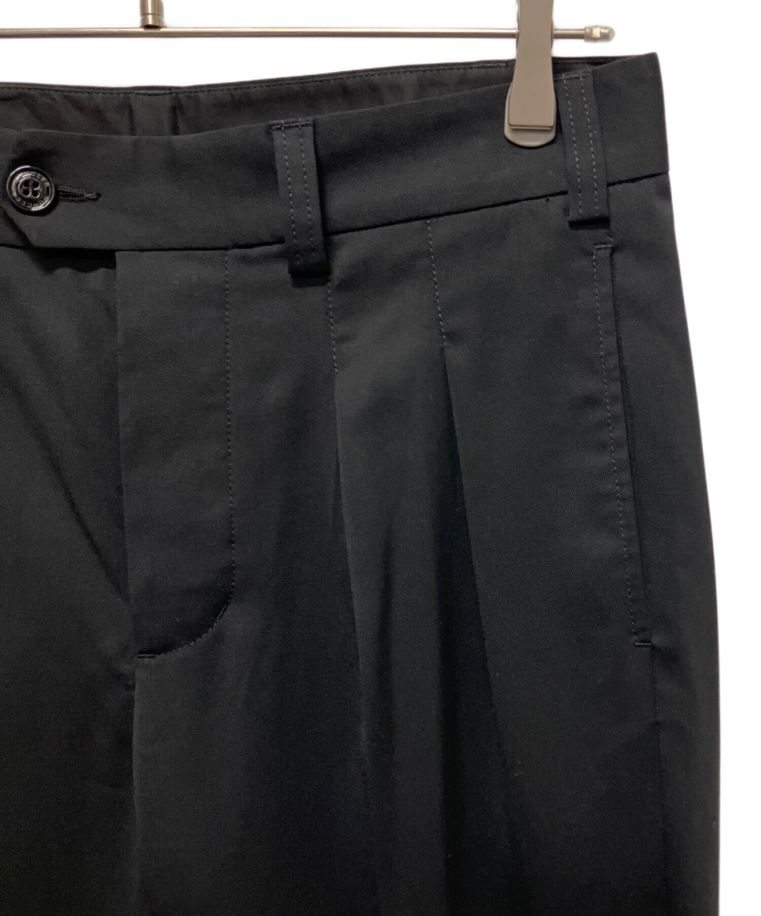 中古・古着通販】MONCLER (モンクレール) ロゴワッペンスラックス