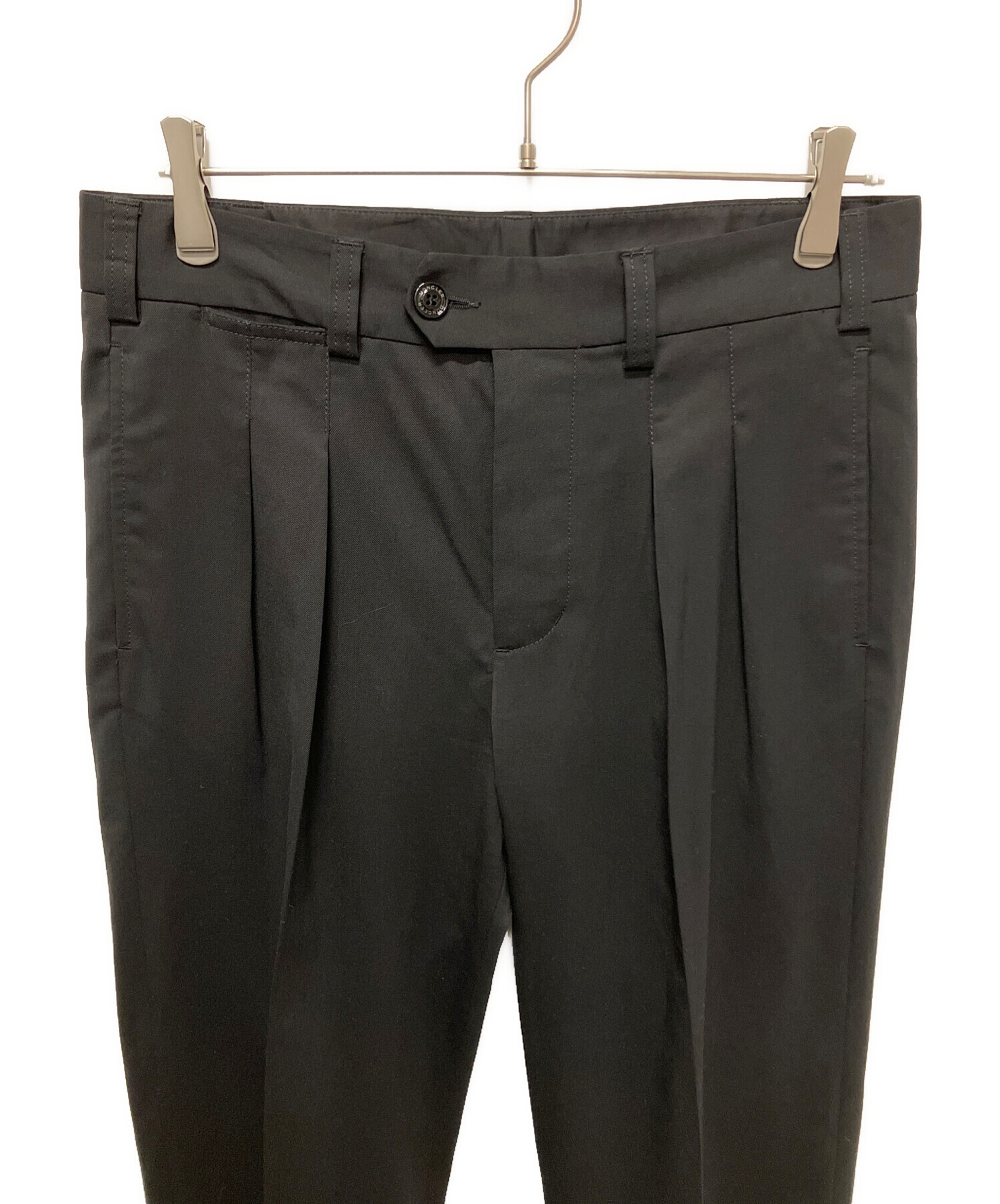 中古・古着通販】MONCLER (モンクレール) ロゴワッペンスラックス