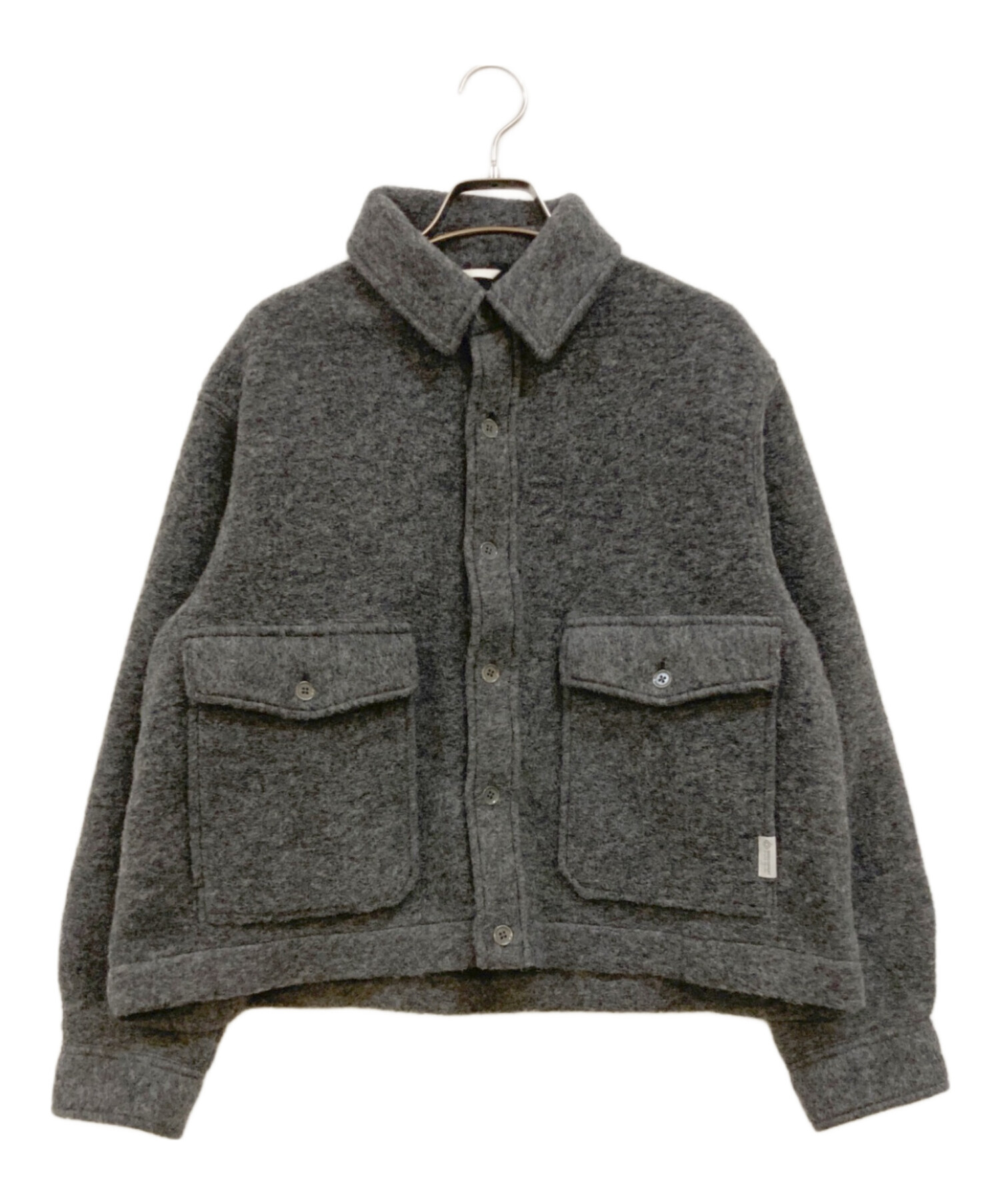 中古・古着通販】nanamica (ナナミカ) WINDSTOPPER Sliver Knit Jacket