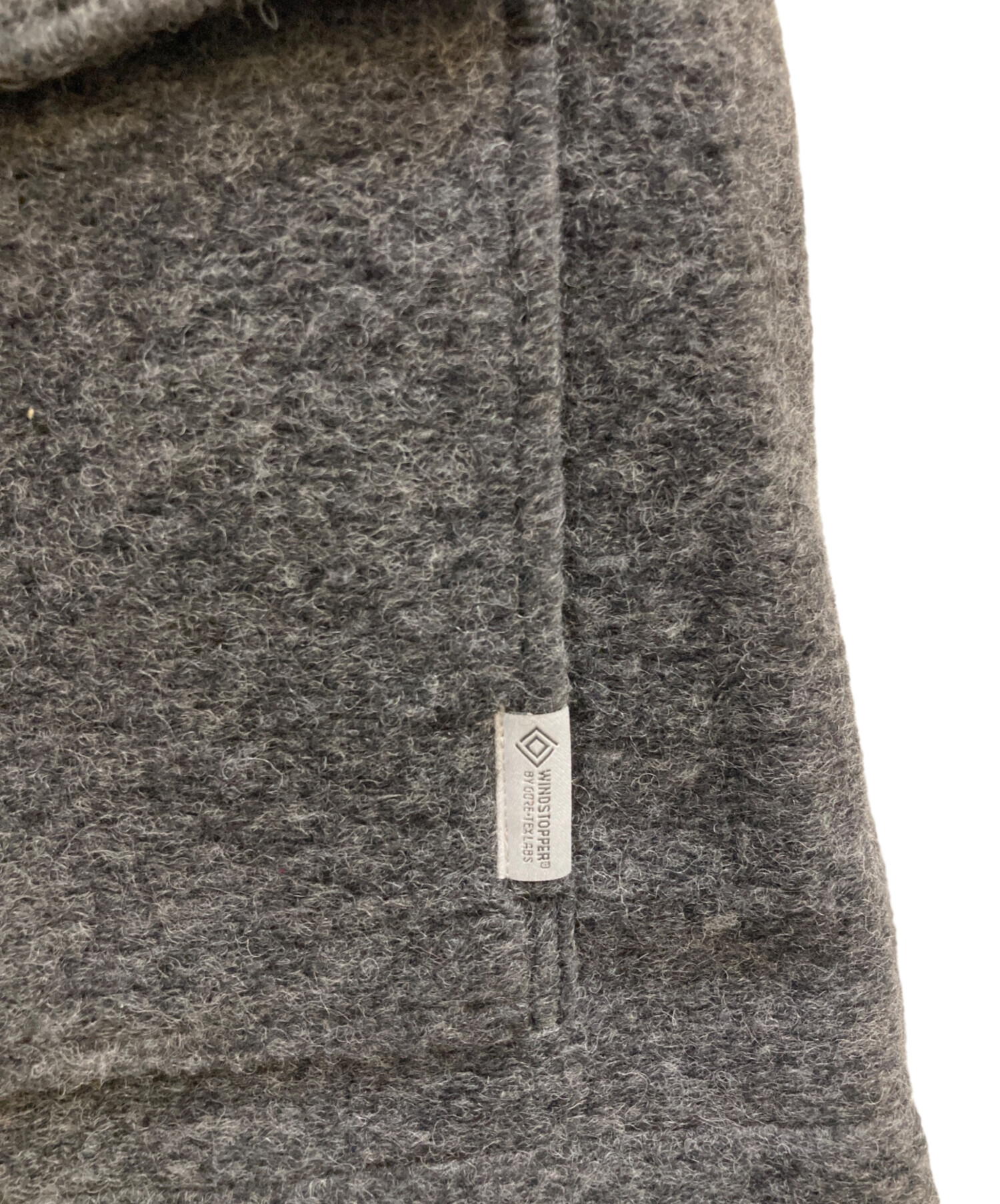 中古・古着通販】nanamica (ナナミカ) WINDSTOPPER Sliver Knit Jacket