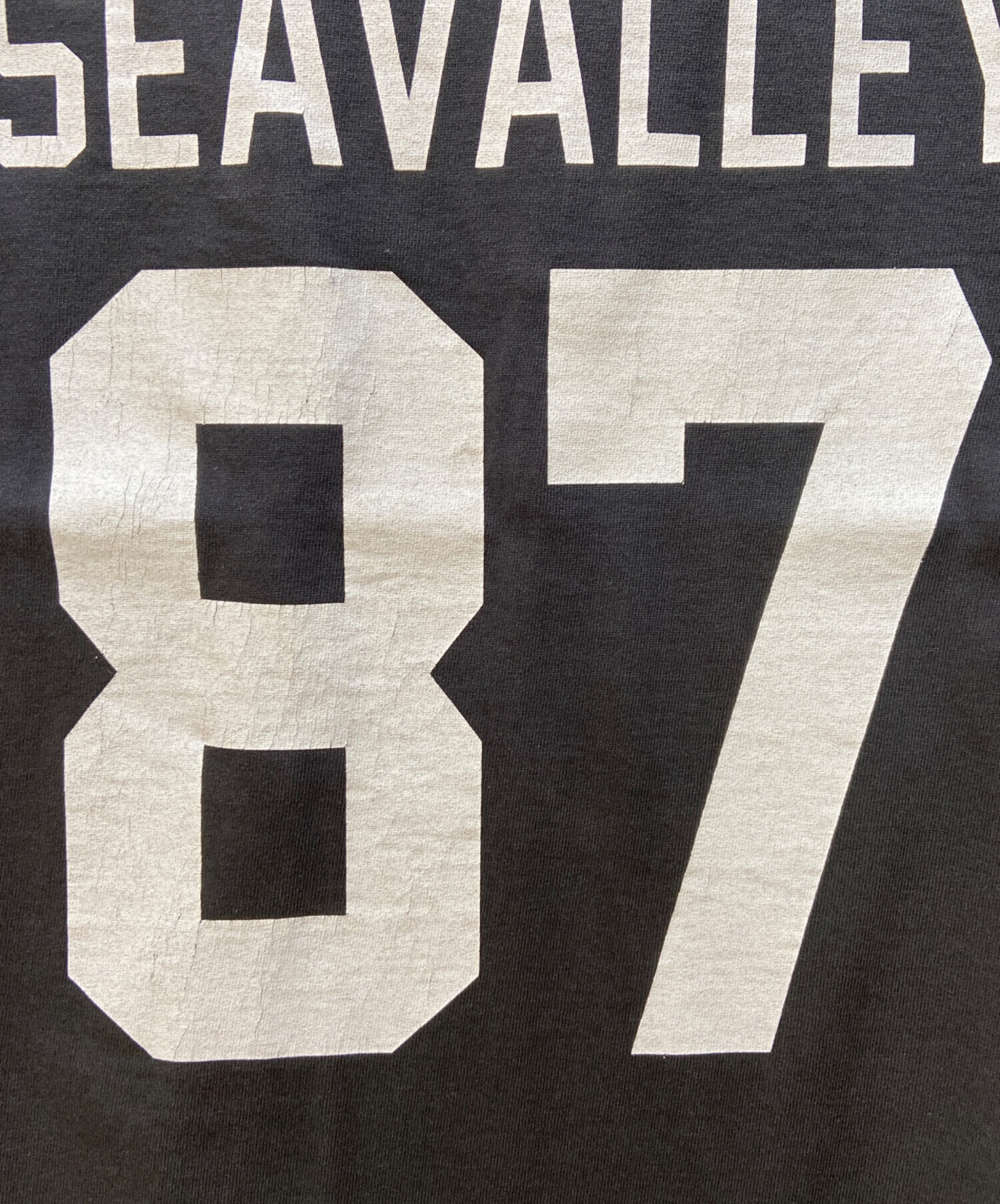 中古・古着通販】SEA (シー) SEAVALLEY ユニフォーム TEE ブラック