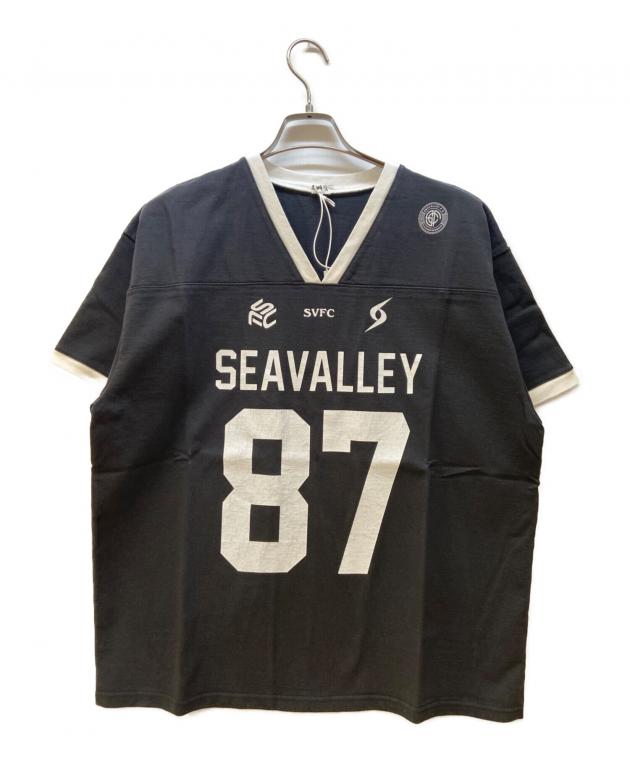 中古・古着通販】SEA (シー) SEAVALLEY ユニフォーム TEE ブラック