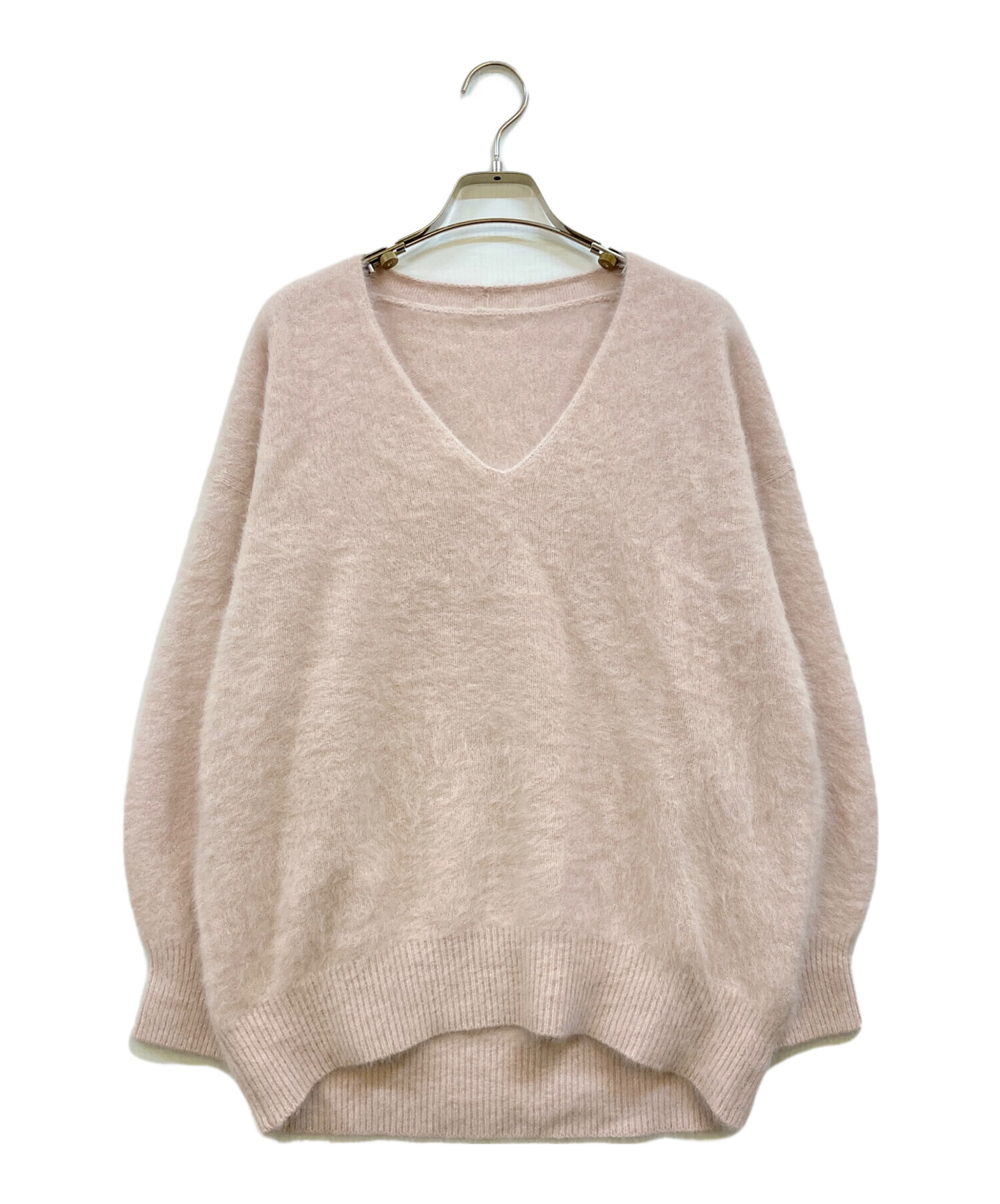 中古・古着通販】Loungedress (ラウンジドレス) FURカシミヤVニット