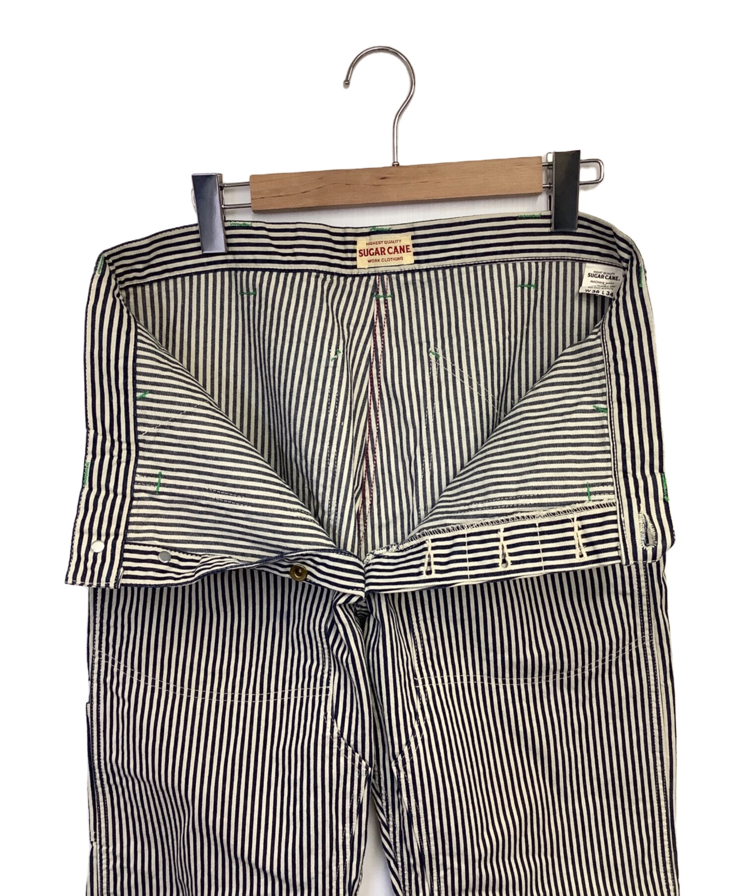 中古・古着通販】SUGAR CANE (シュガーケーン) HICKORY STRIPE WORK