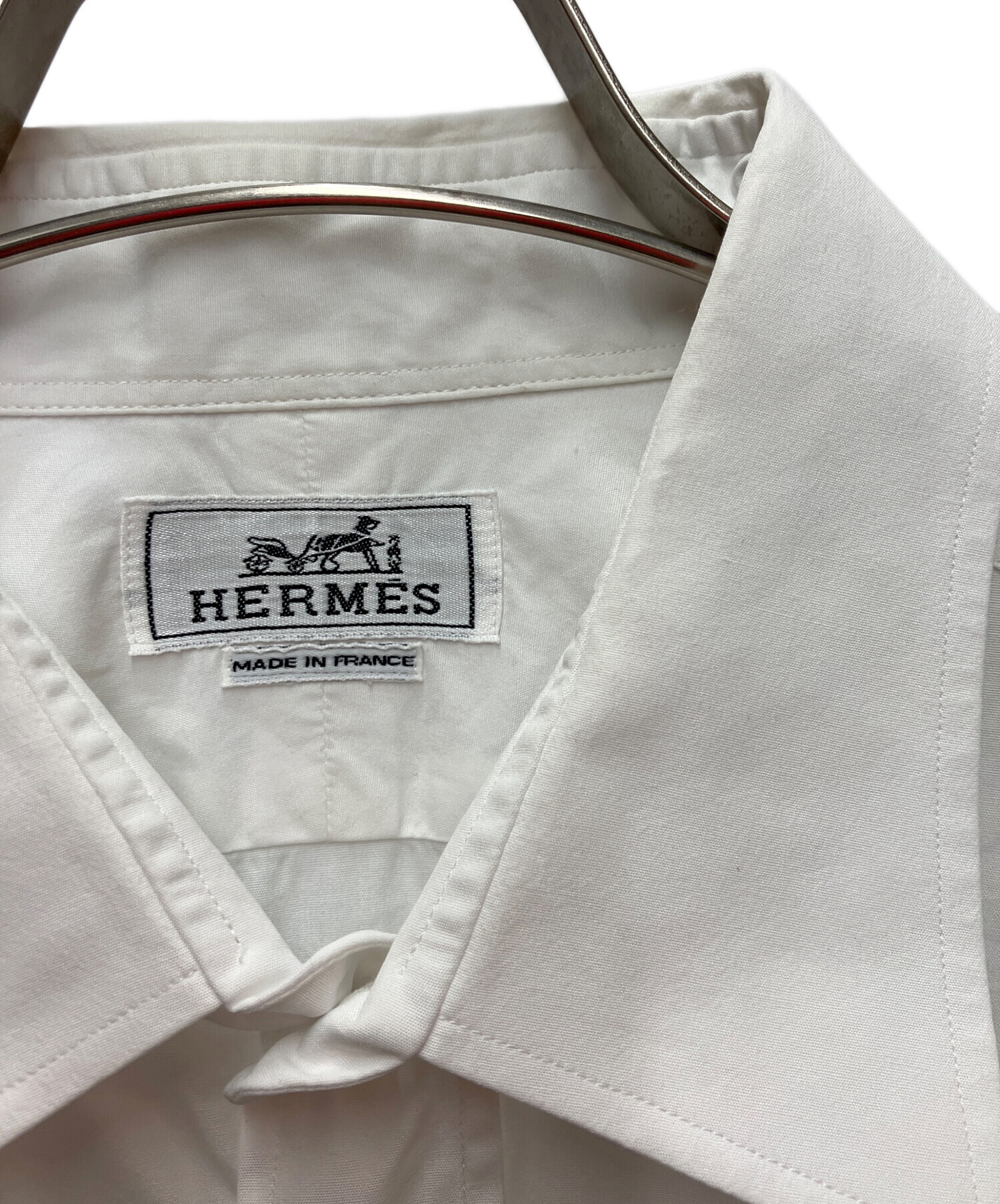 中古・古着通販】HERMES (エルメス) HERMESセリエボタンシャツ