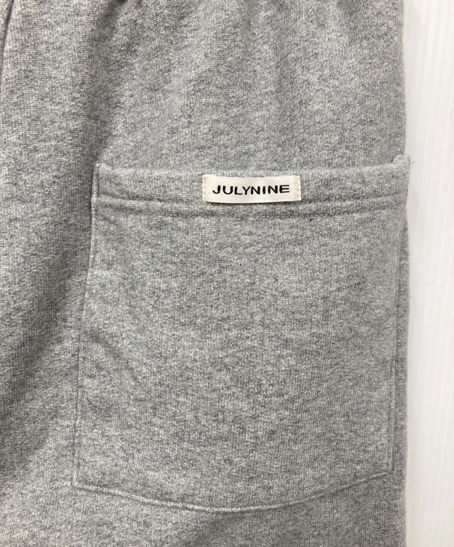 中古・古着通販】JULYNINE (ジュライナイン) スウェットパンツ グレー