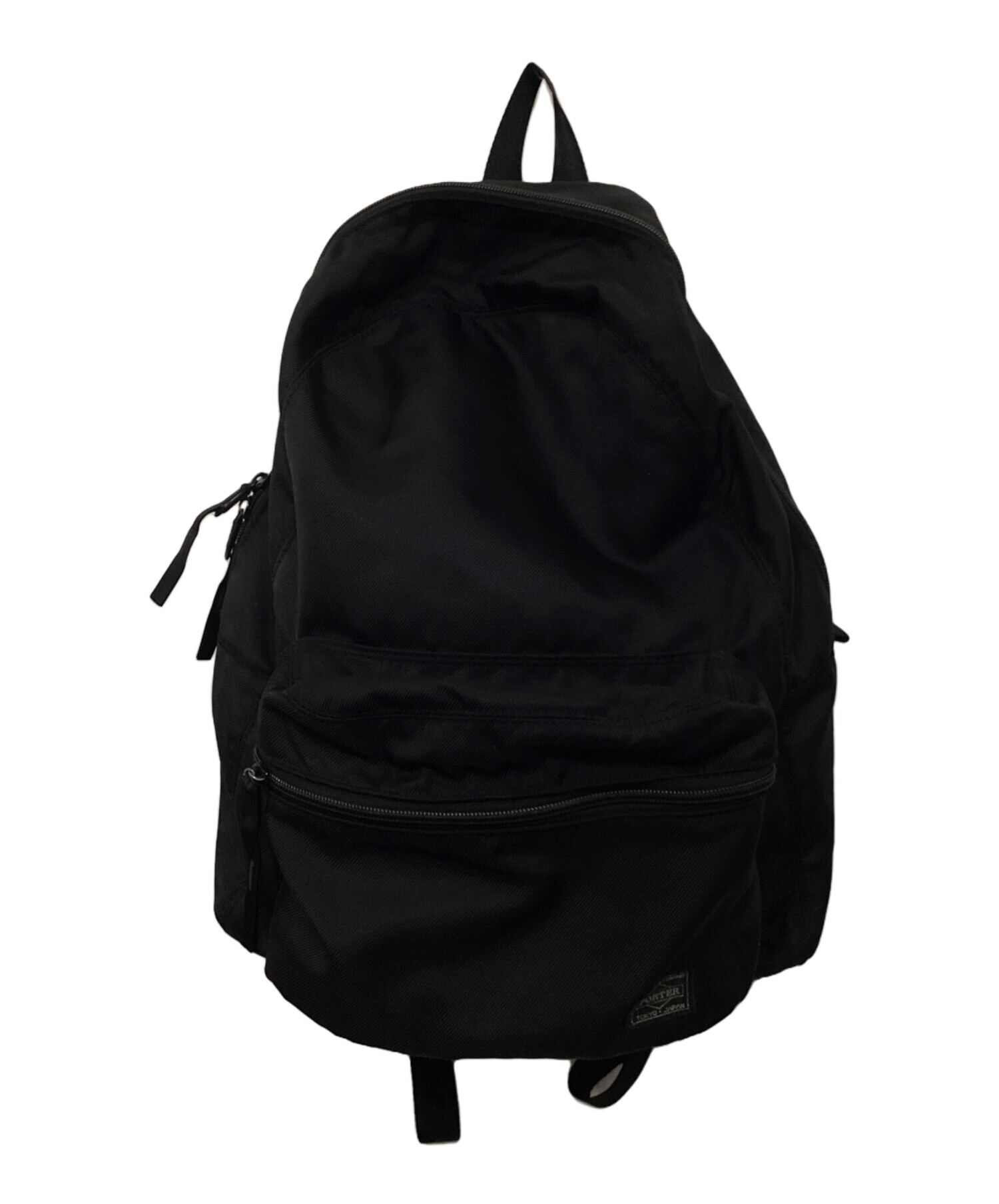 中古　ポーター　ラウンド　デイパック　ブラック 中古・古着通販】PORTER (ポーター) ROUND DAYPACK/ラウンド