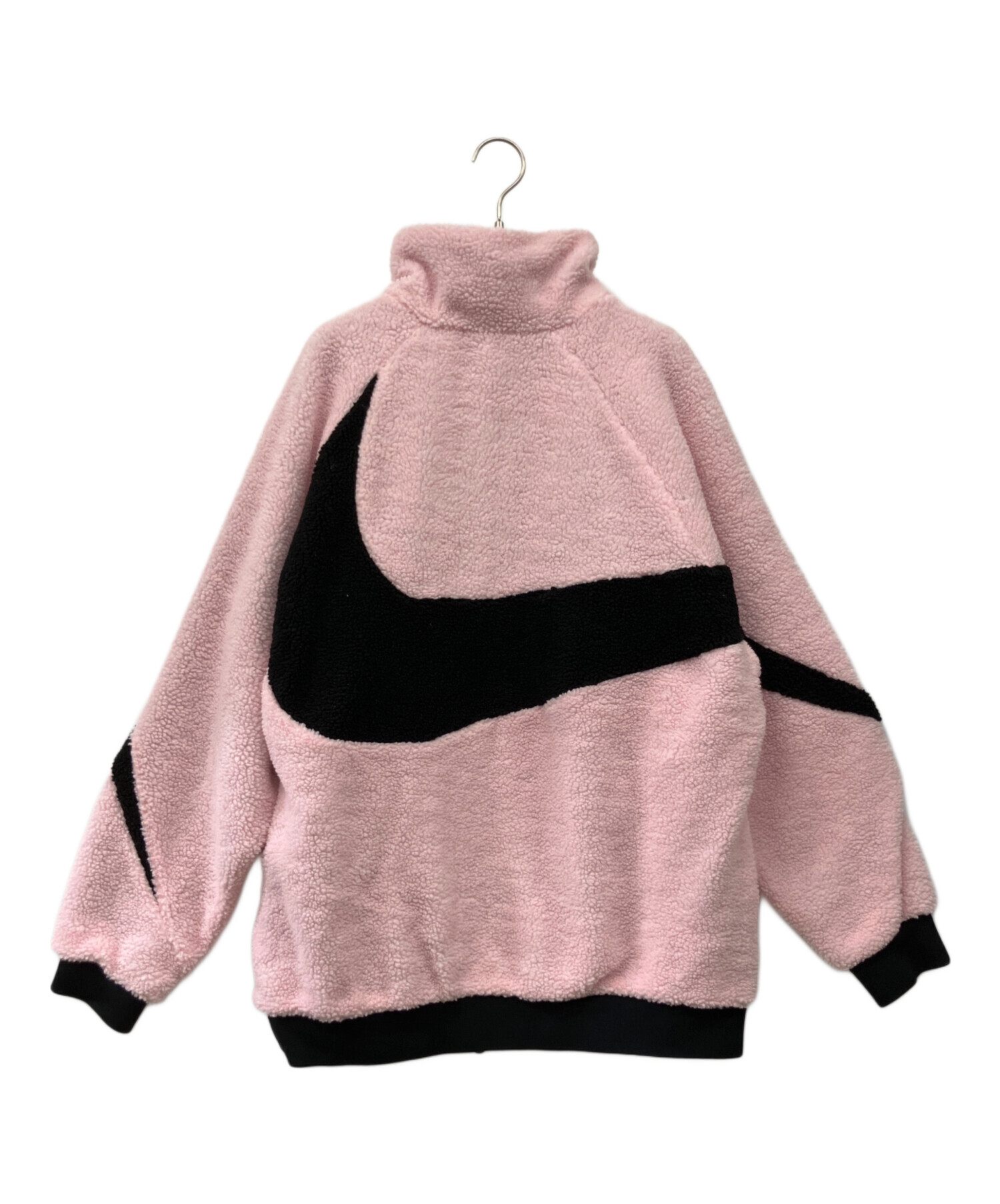 中古・古着通販】NIKE (ナイキ) BIG SWOOSH BOA JACKET ピンク サイズ 