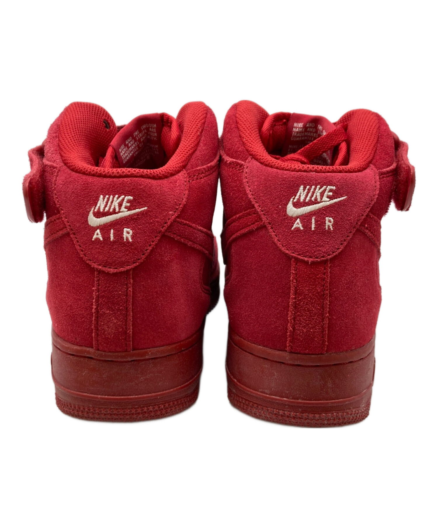 ナイキ　ハイカットスニーカー 中古・古着通販】NIKE (ナイキ) ハイカットスニーカー レッド サイズ