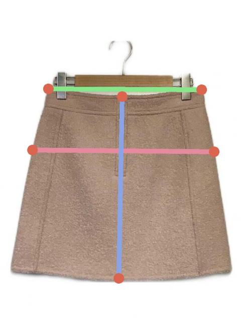 中古・古着通販】LOUIS VUITTON (ルイ ヴィトン) ウールスカート