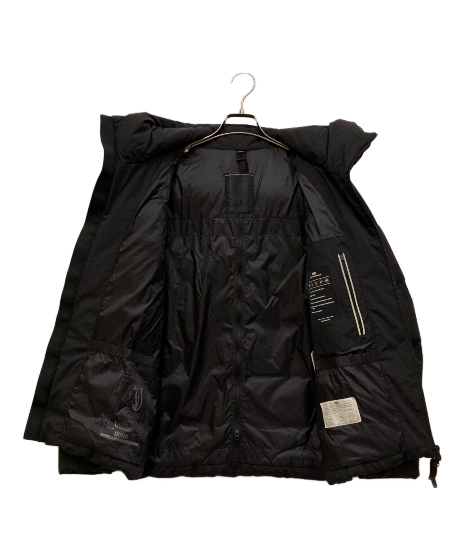 中古・古着通販】DUNO (デュノ) ダウンジャケット ブラック サイズ