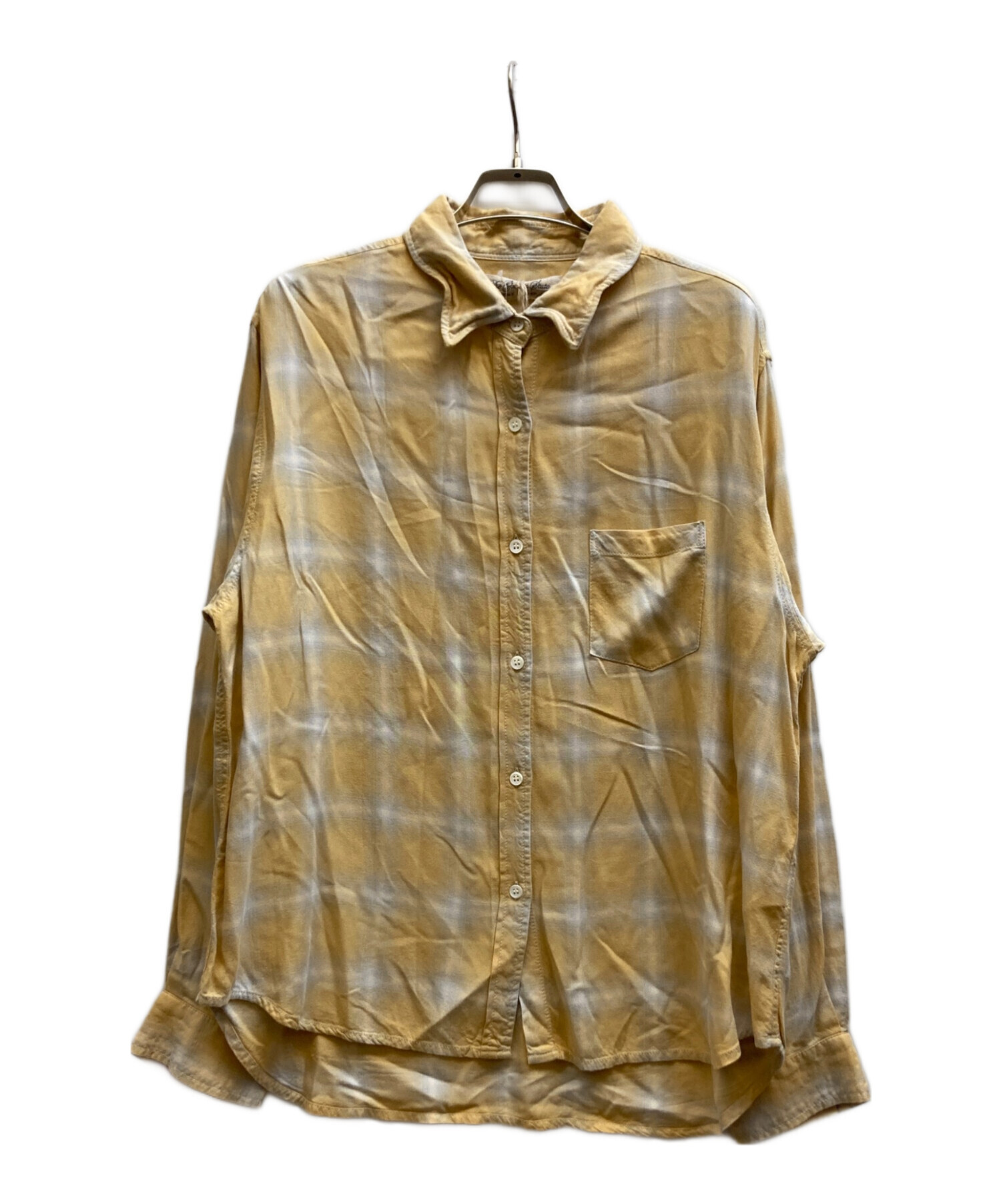 中古・古着通販】REMI RELIEF (レミレリーフ) RAYON チェックシャツ 