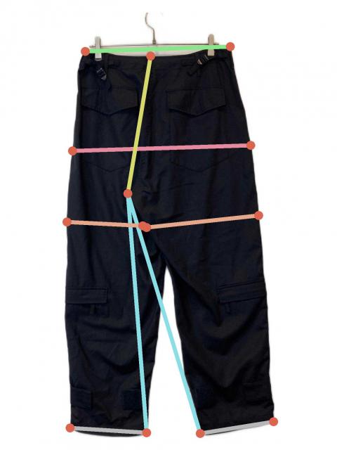 中古・古着通販】CAHLUMN (カウラム) Heli Crew Pant カウラム 233