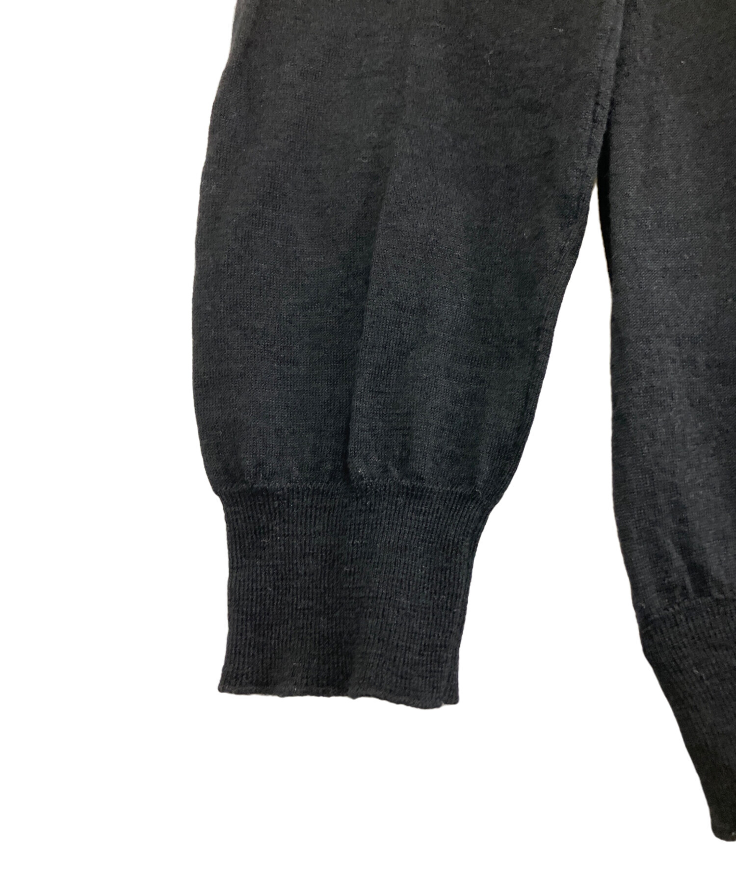 中古・古着通販】PRADA (プラダ) ウール ハイネックニット ブラック