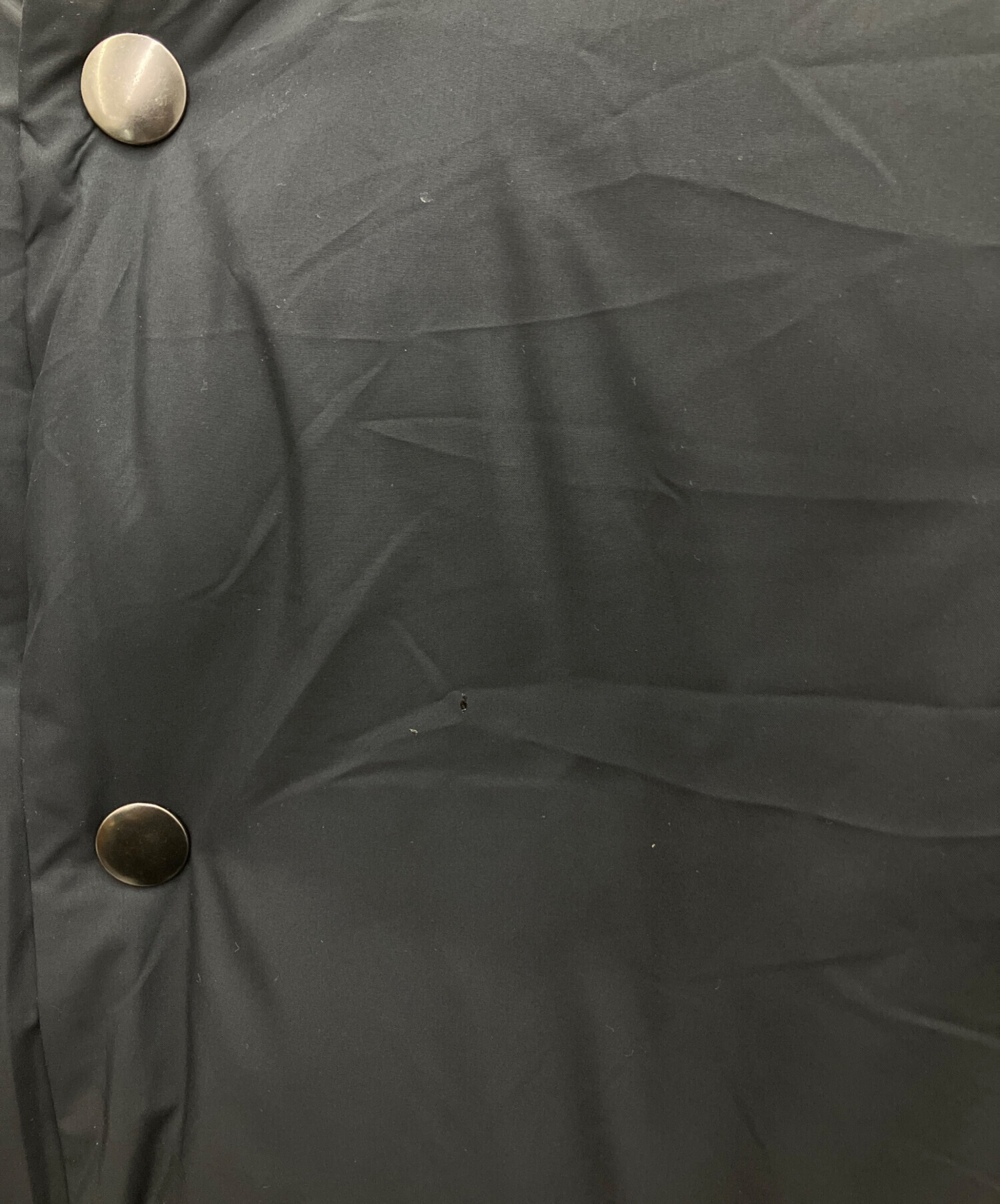 中古・古着通販】MIESROHE (ミースロエ) ミディダウンベスト ネイビー