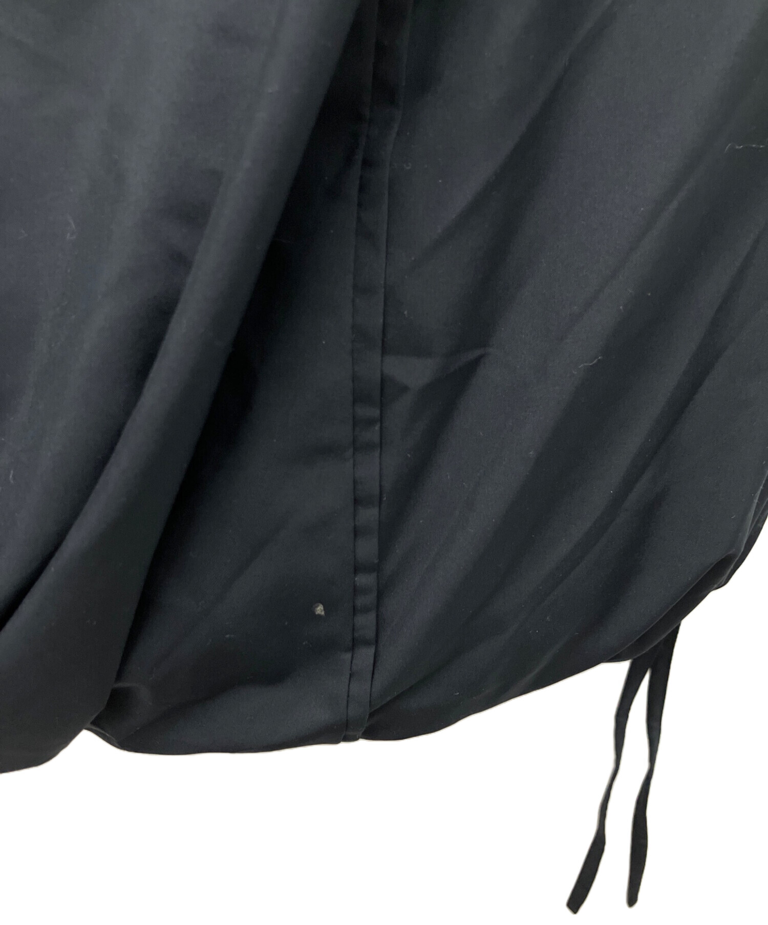 中古・古着通販】MIESROHE (ミースロエ) ミディダウンベスト ネイビー