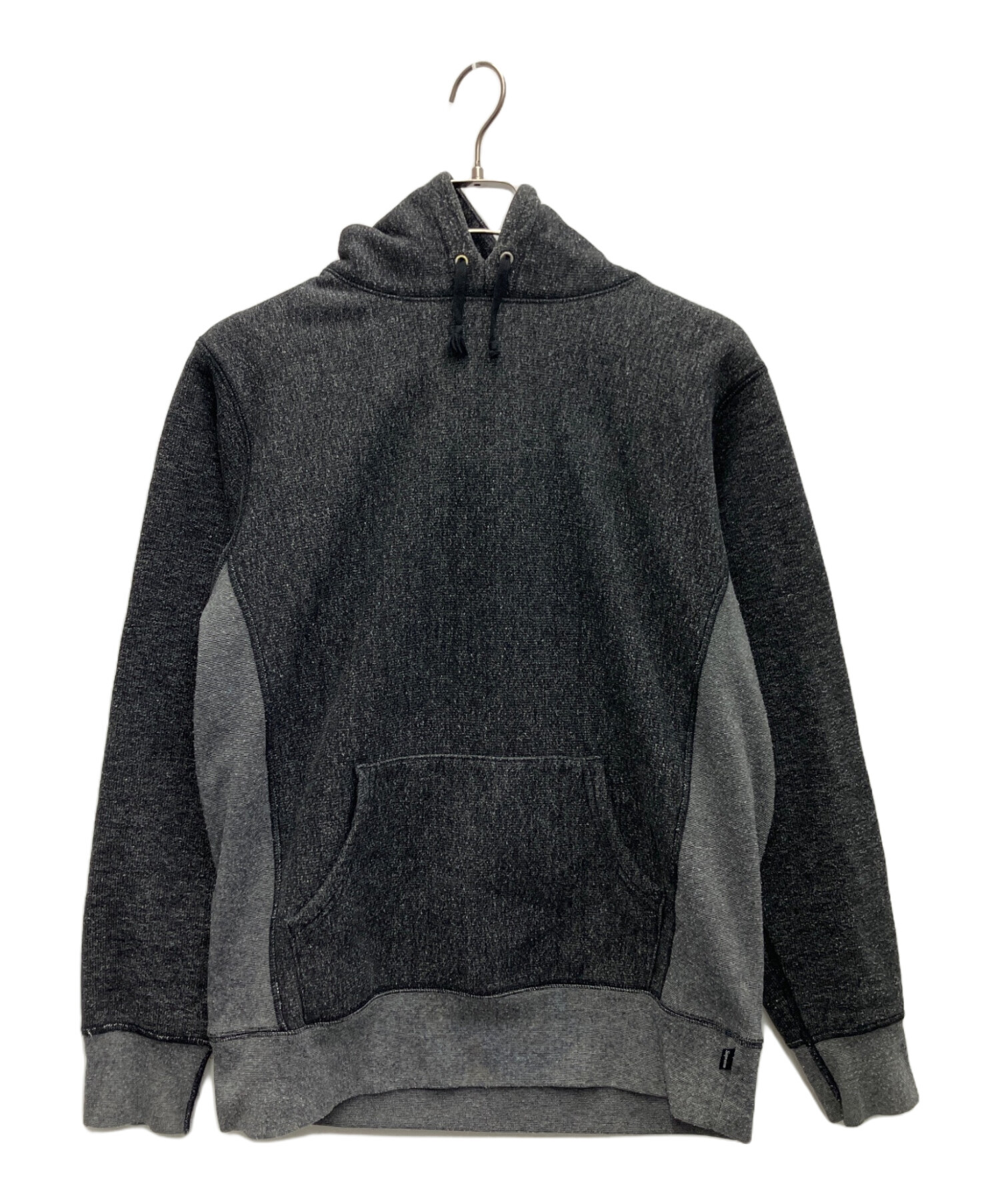 Supreme フード付きパーカー グレー Supreme フードロゴ Zip Up Hooded