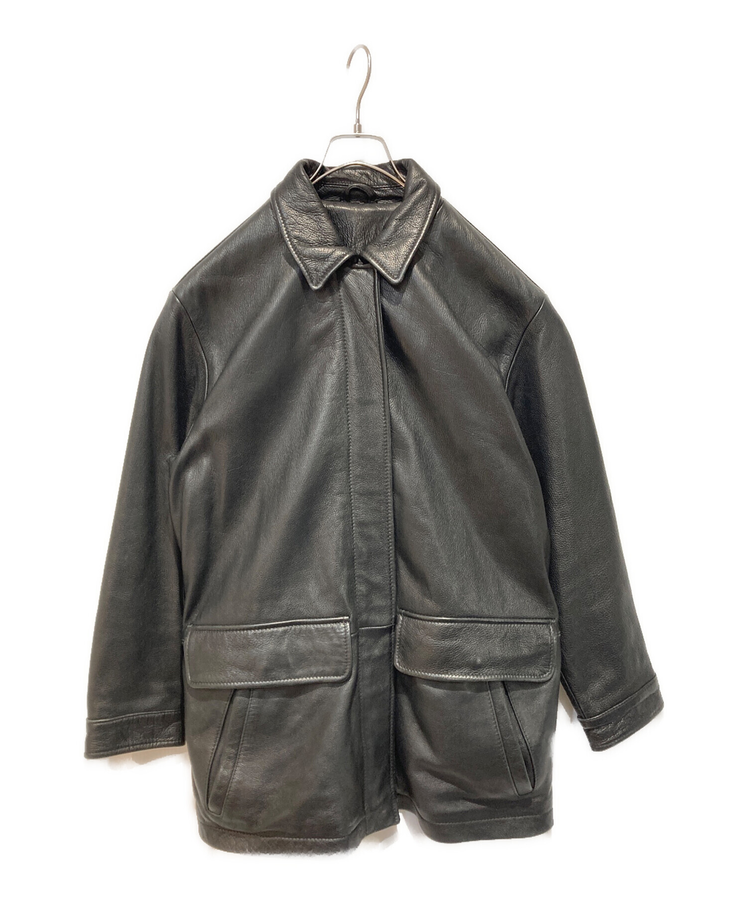 中古・古着通販】Eddie Bauer (エディーバウアー) レザージャケット