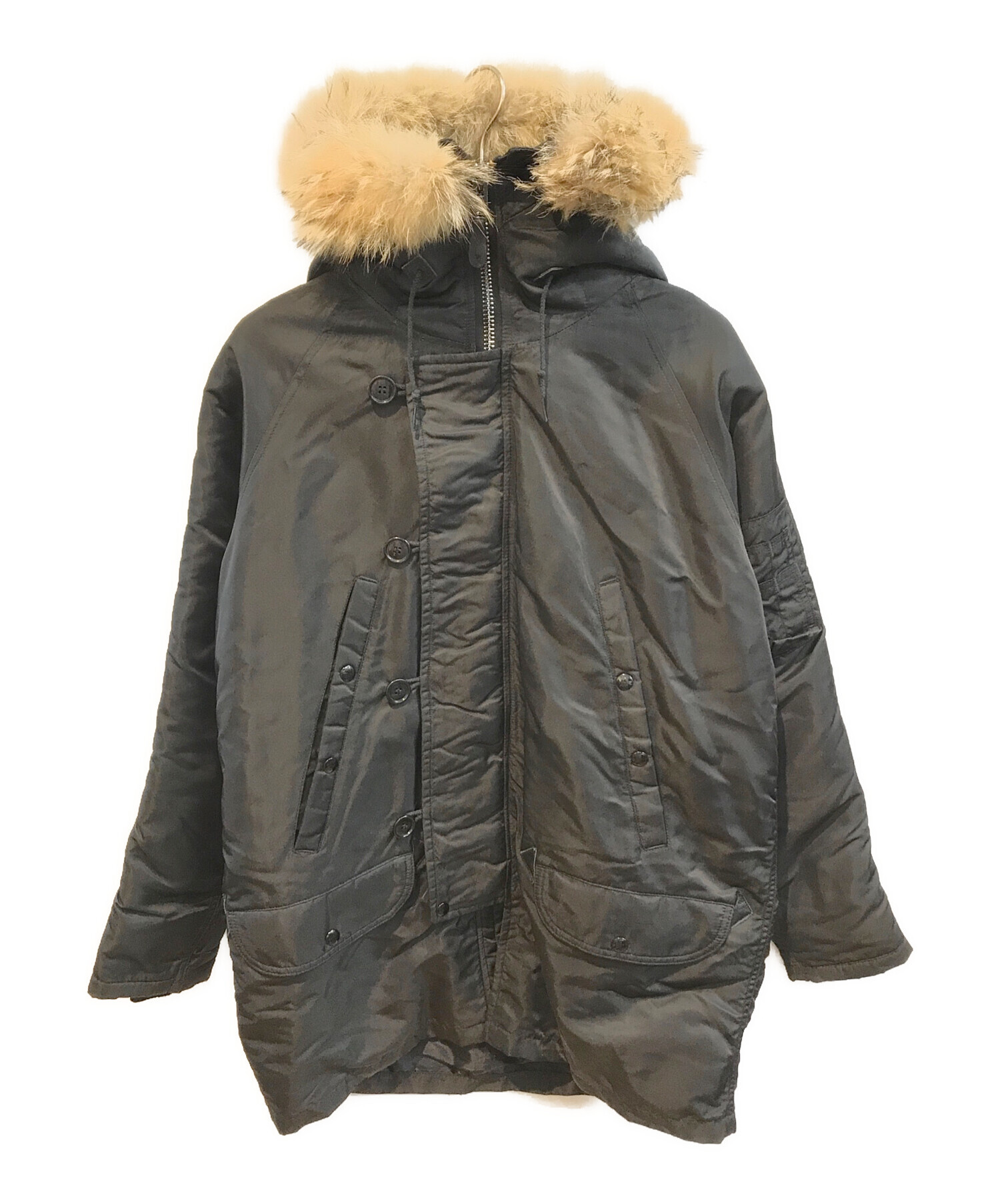 中古・古着通販】SPIEWAK (スピワック) N-3Bタイプコート ブラック