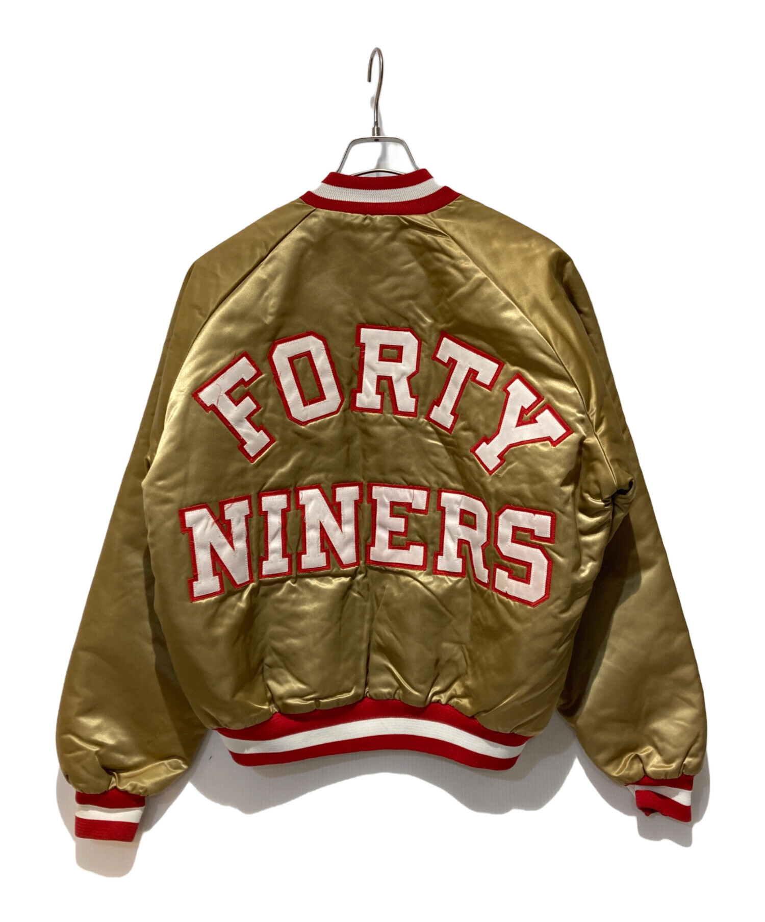 サンフランシスコ・49ERS チョークライン　USA スタジャン　Ｌサイズ 中古・古着通販】Chalk Line (チョークライン) NFL 49ers ナイロン