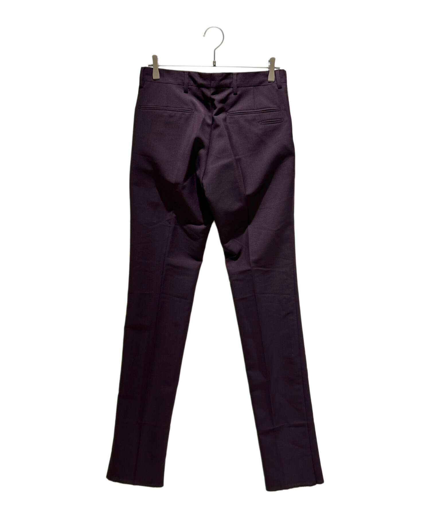 中古・古着通販】PRADA (プラダ) モヘアウール スラックス パープル