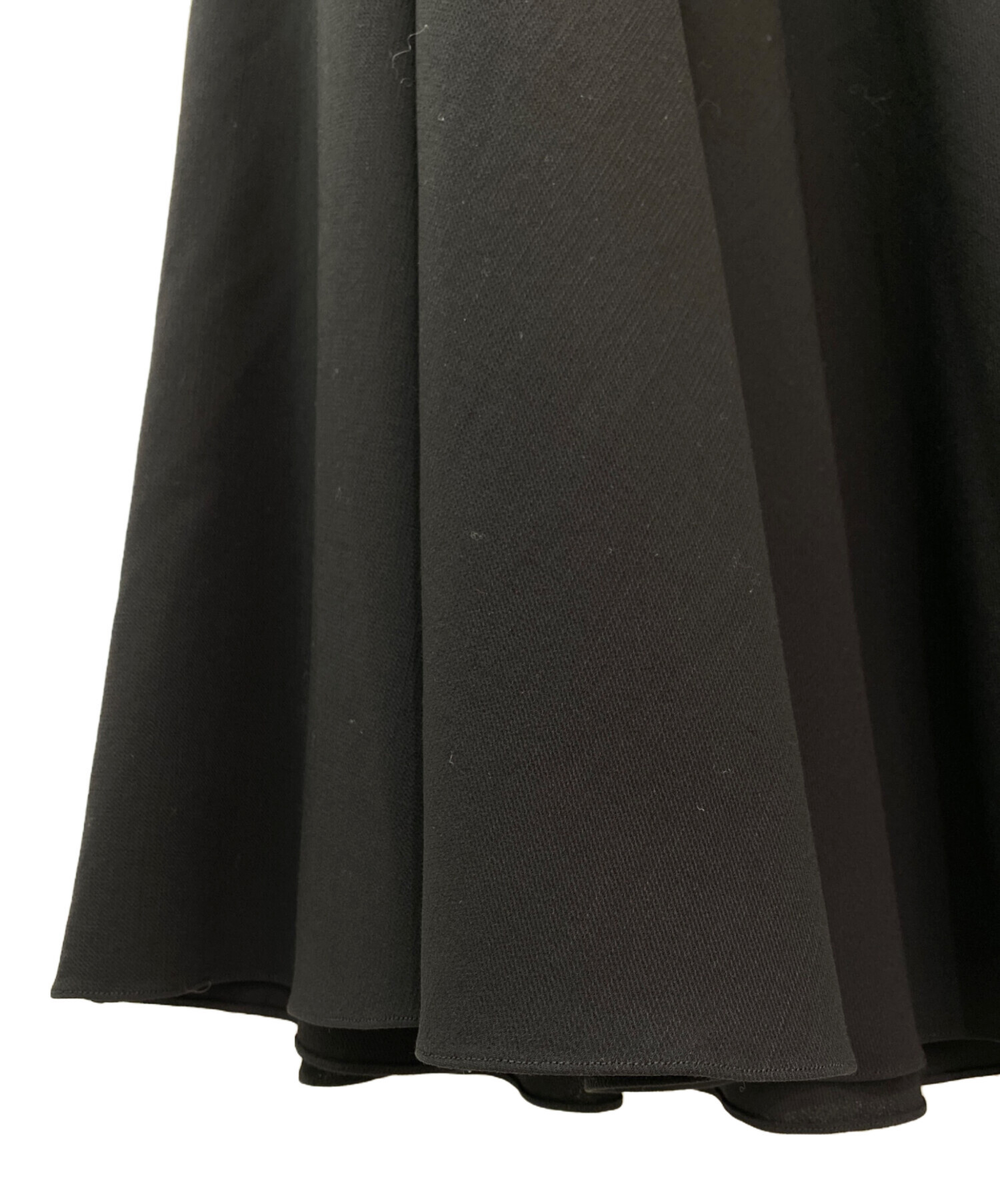 中古・古着通販】THE ROW (ザ ロウ) ロングフレアスカート ブラック