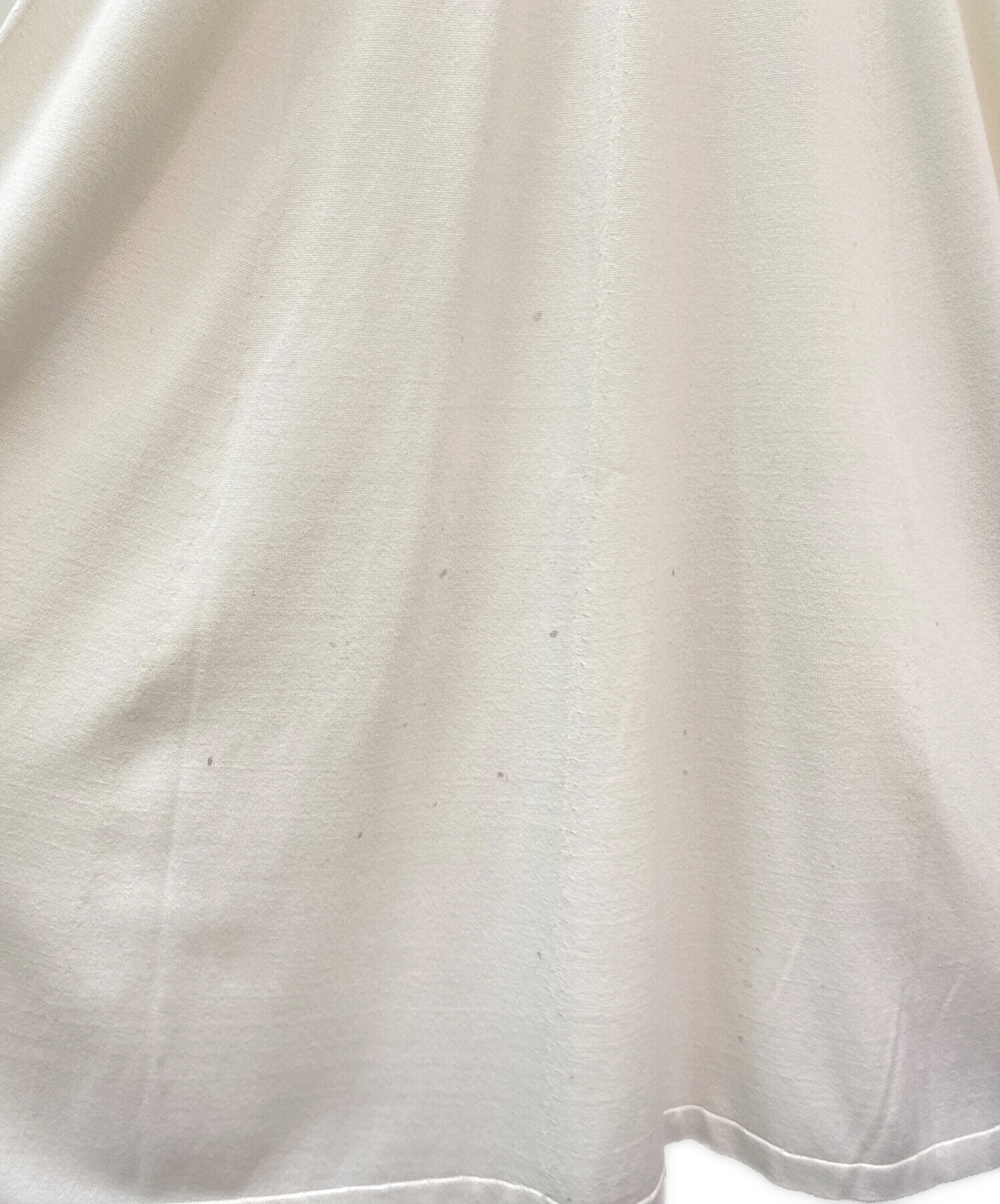 中古・古着通販】THE ROW (ザ ロウ) ニットワンピース ホワイト サイズ