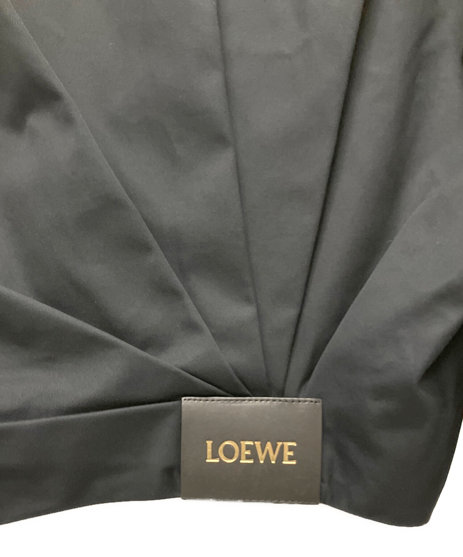中古・古着通販】LOEWE (ロエベ) 25SS シルク混 クロップド タック