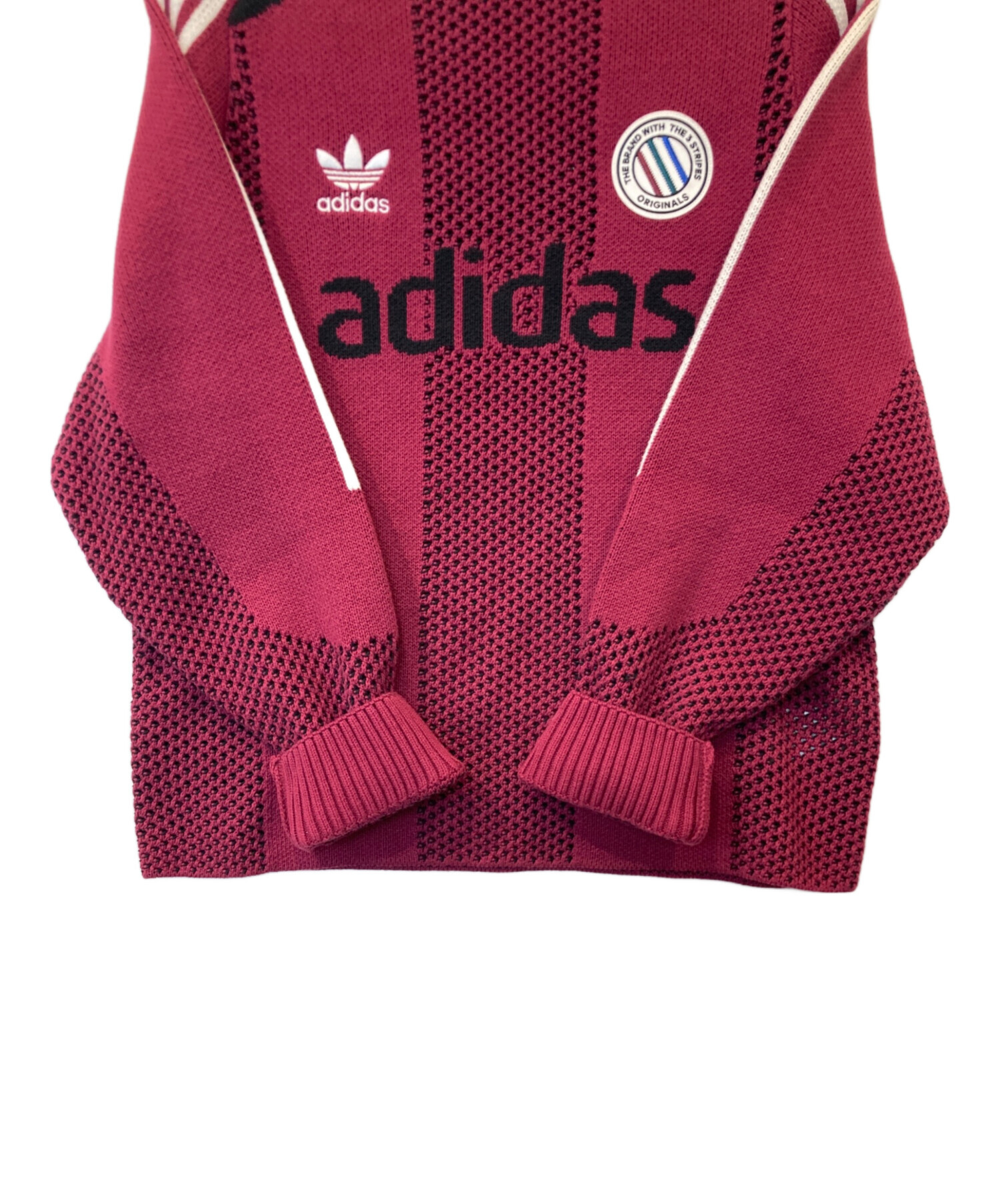 中古・古着通販】adidas (アディダス) ストライプニット JL8362 サイズ