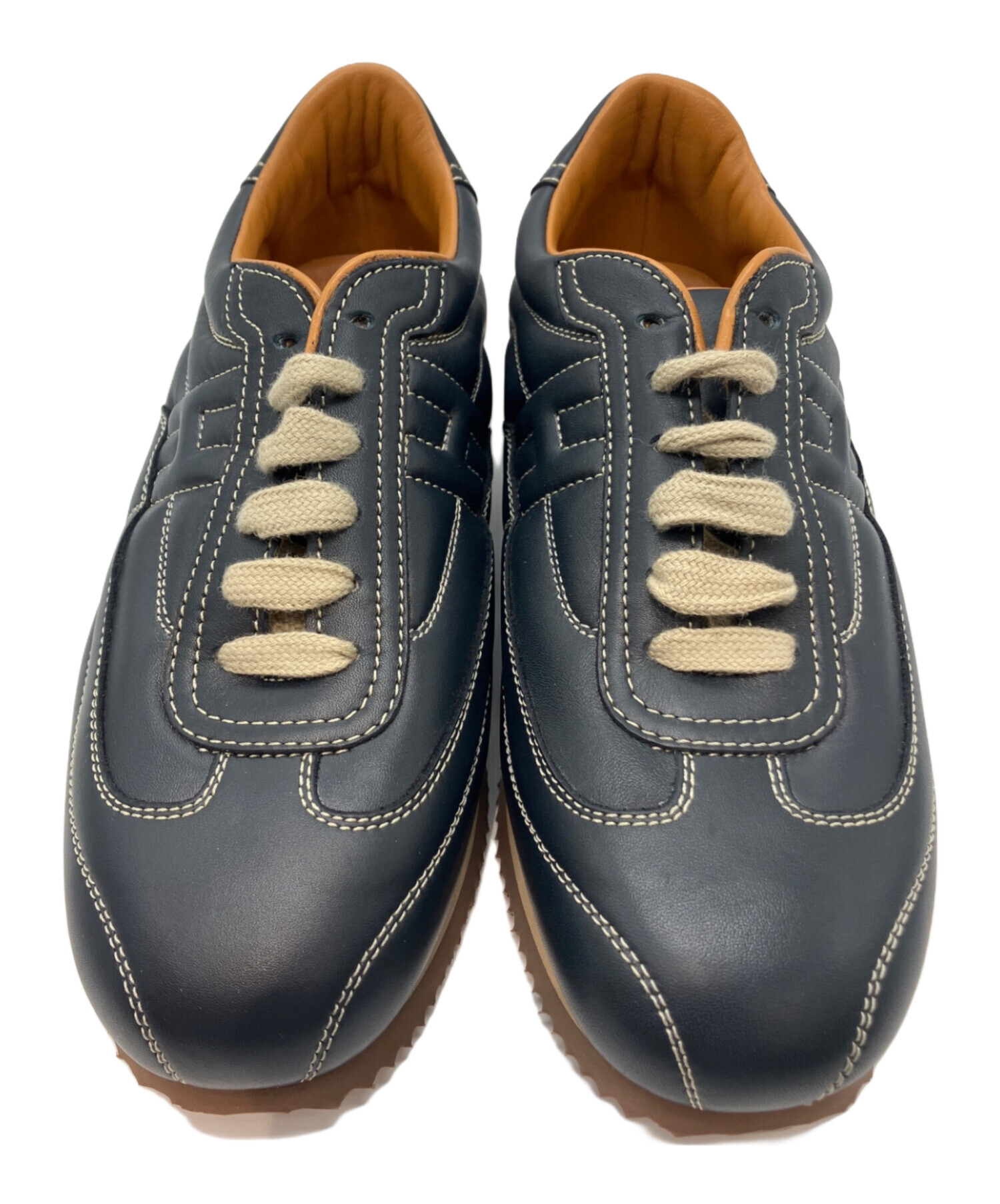 中古美品エルメスHERMESゲットスニーカーレオパード36（22.5～23） 中古・古着通販】HERMES (エルメス) Quick/ローカットスニーカー