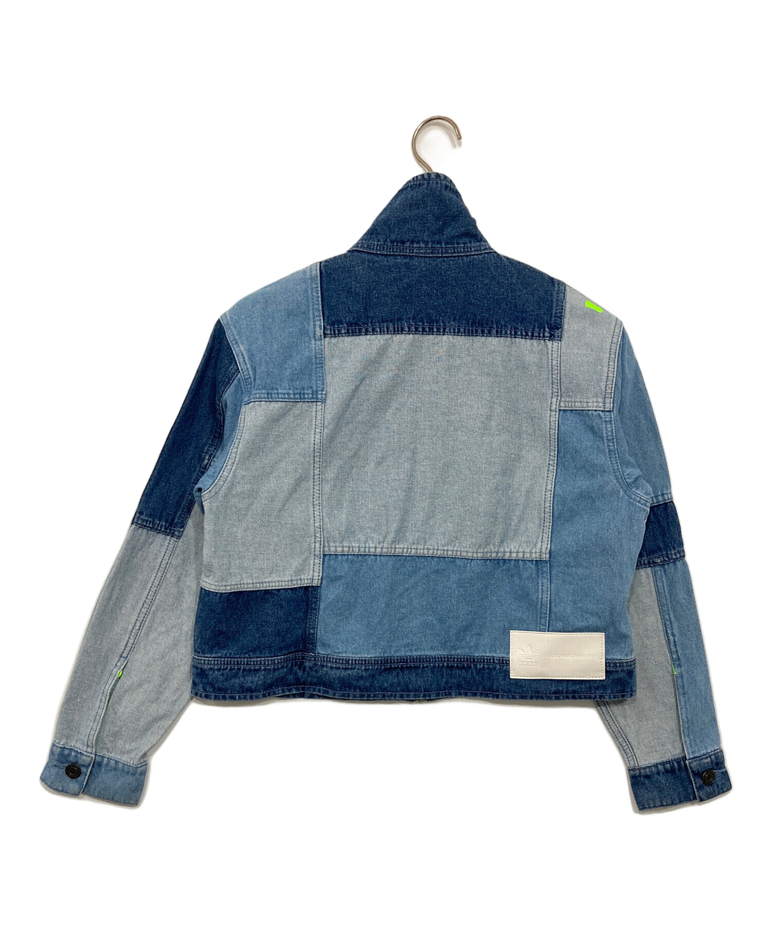 中古・古着通販】adidas (アディダス) デニムパッチワーク トラック