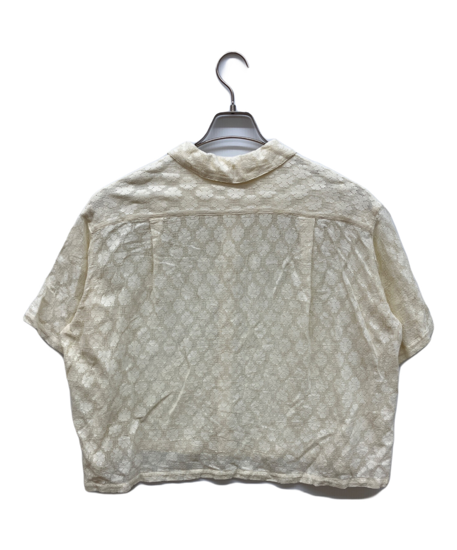 INDIA INDUSTRY / レースシャツ Bshop ブラウス シャツ INDIA INDUSTRY | ラティスレース シャツ
